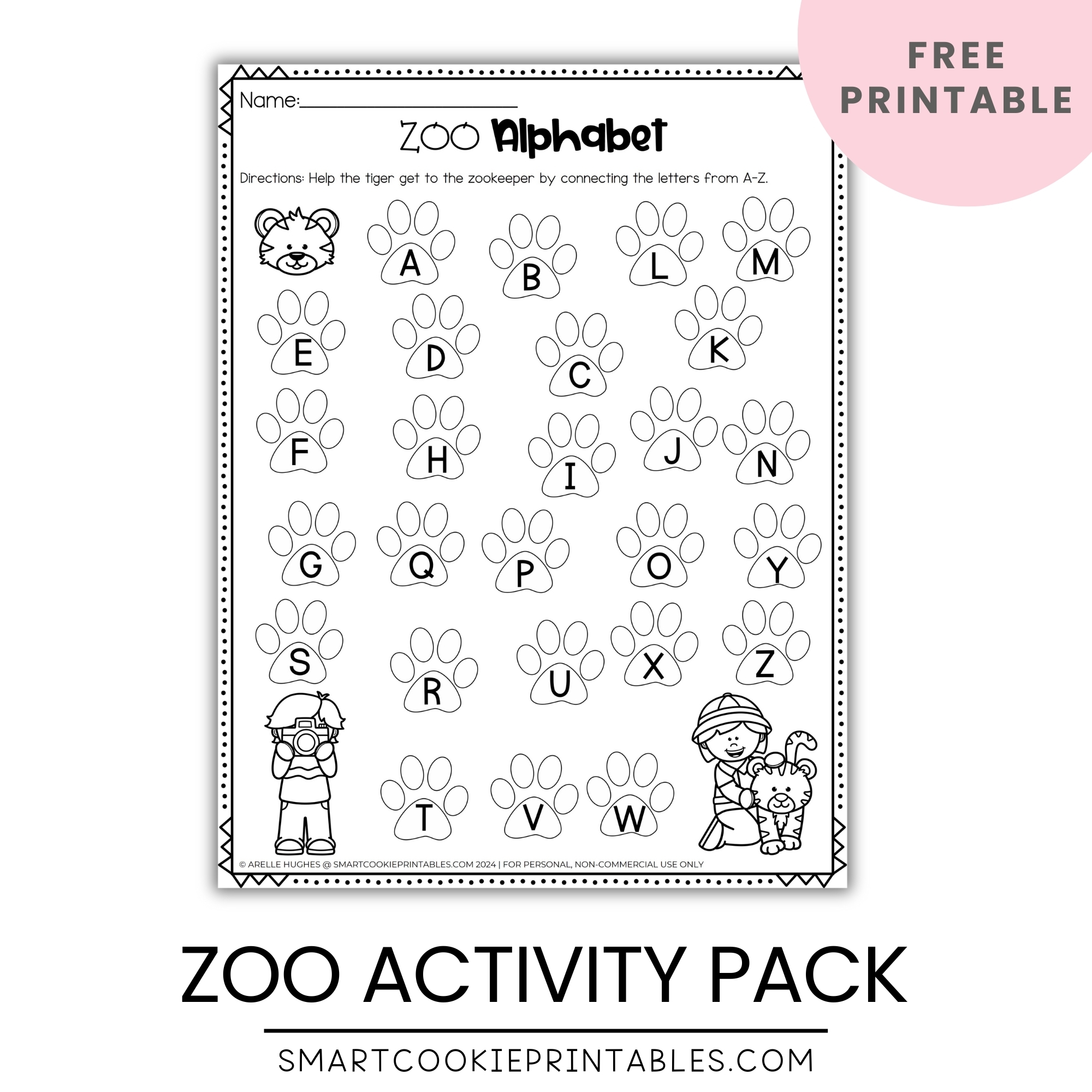 10 Zoo Animal Worksheets For Preschool And Kindergarten Free 10 Zoo Animal Worksheets For Preschool And Kindergarten Free