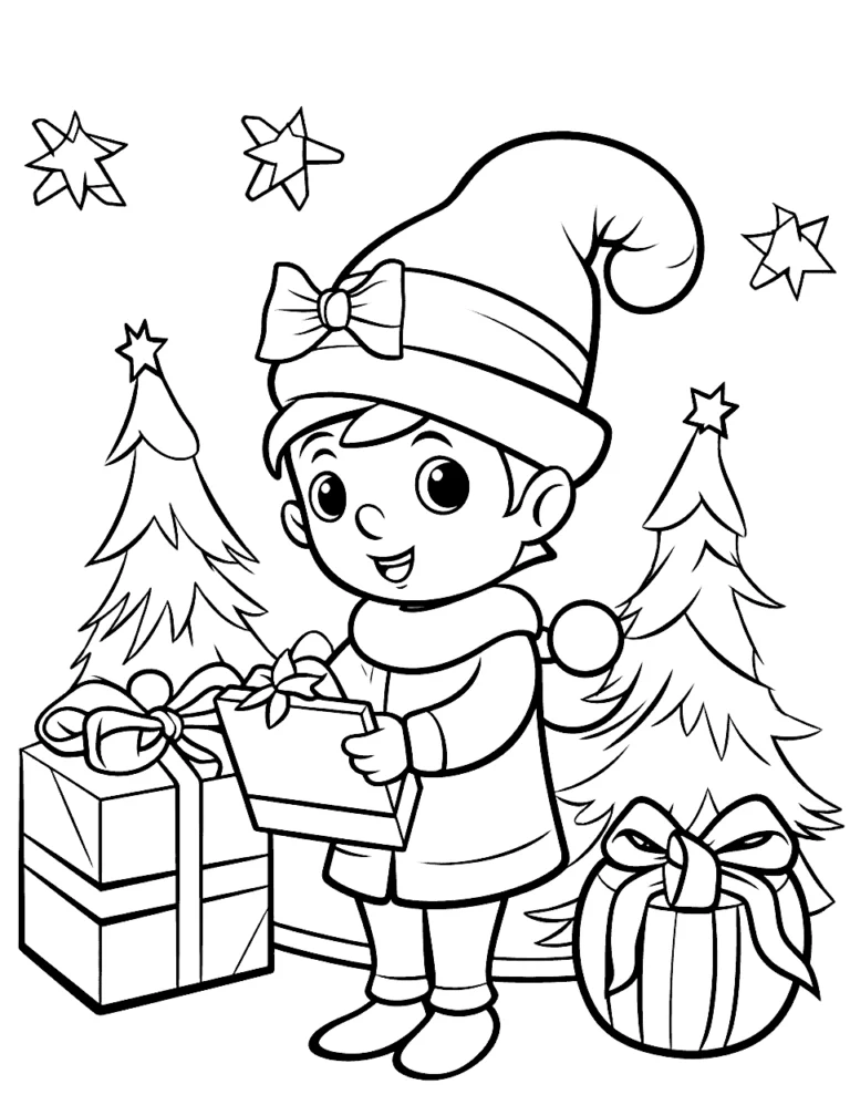 100 Christmas Coloring Pages Free Printable Sheets Worksheets Library
