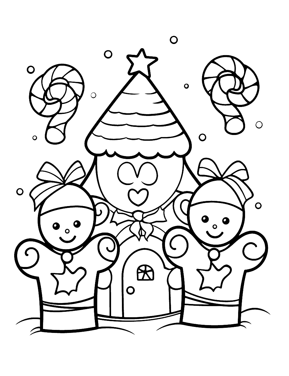 100 Christmas Coloring Pages Printable Sheets