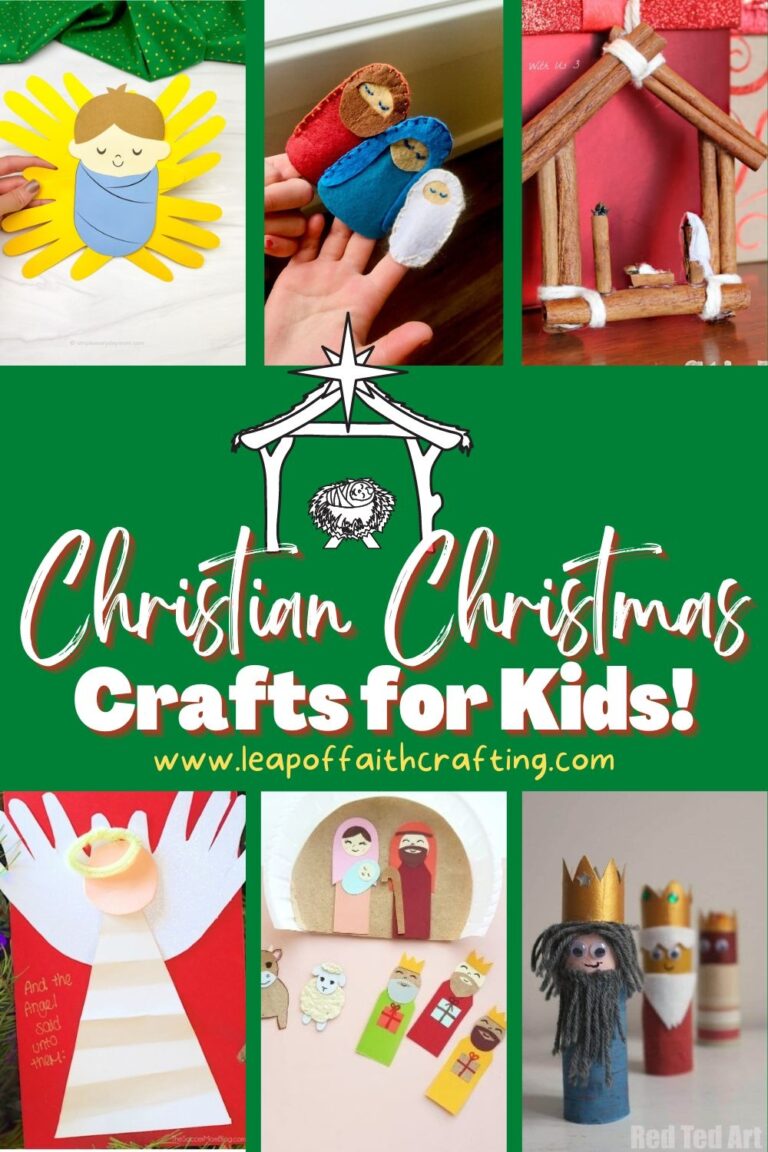 15 Christian Christmas Crafts For Kids They ll Love Leap Of 