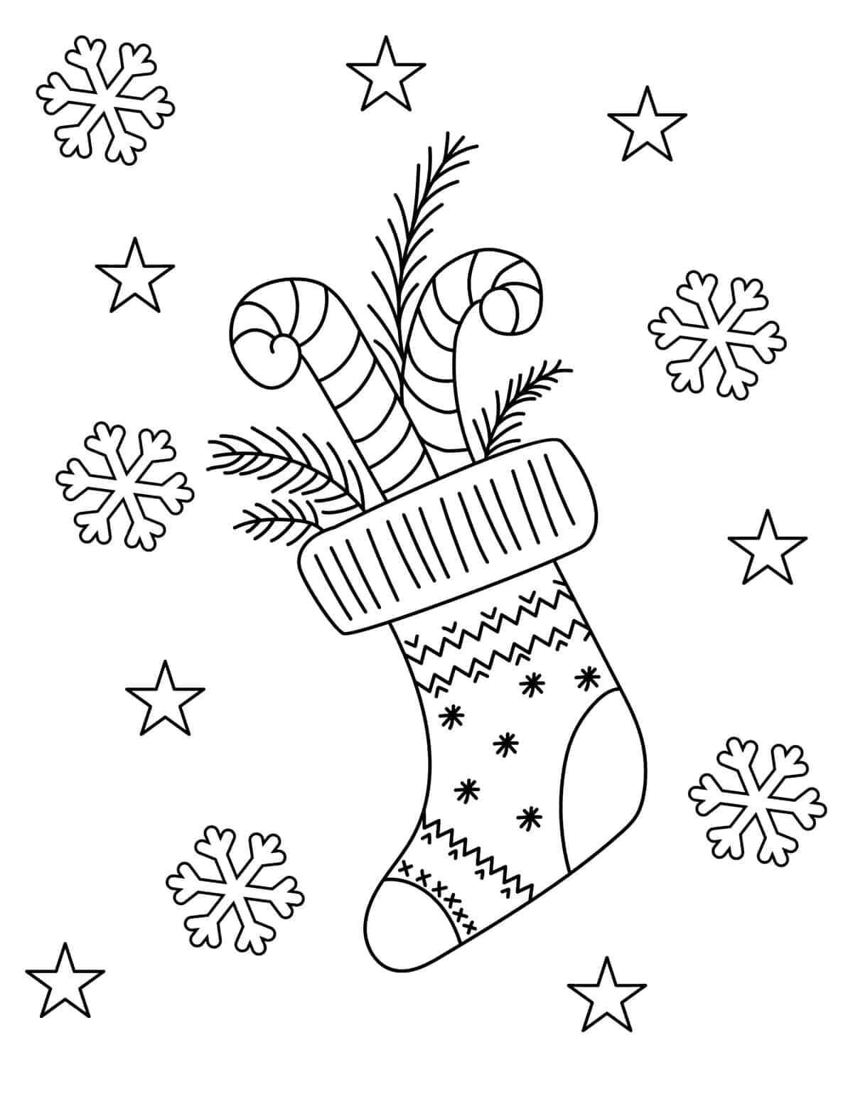150 Free Christmas Coloring Pages For Kids Prudent Penny Pincher