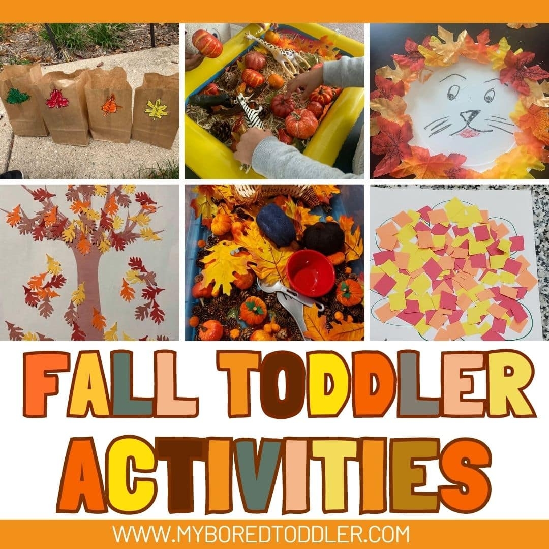 20 Easy Fall Activities For Toddlers My Bored Toddler