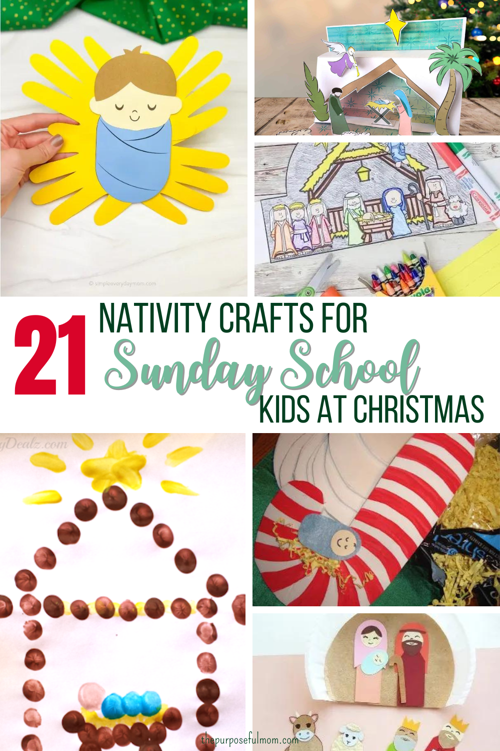 21 Nativity Crafts For Sunday School Kids At Christmas The 