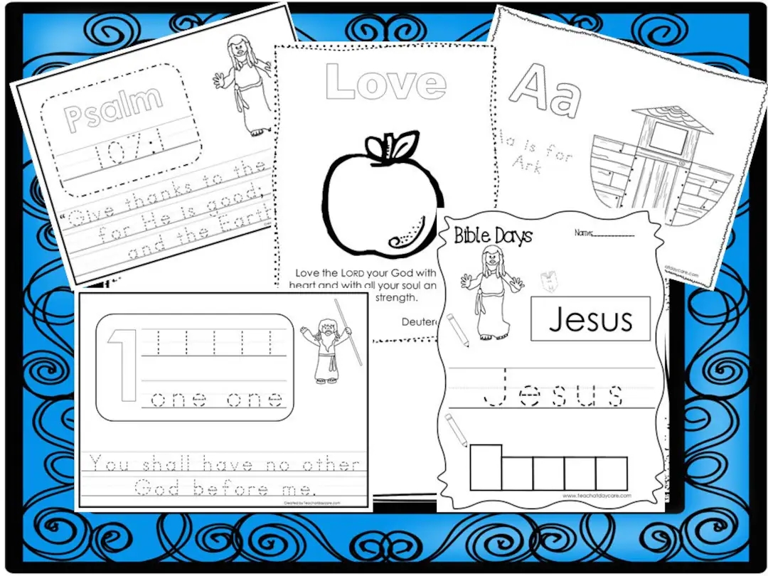 250 Bible Learning Worksheets Download Preschool kindergarten 250 Bible Learning Worksheets Download Preschool kindergarten