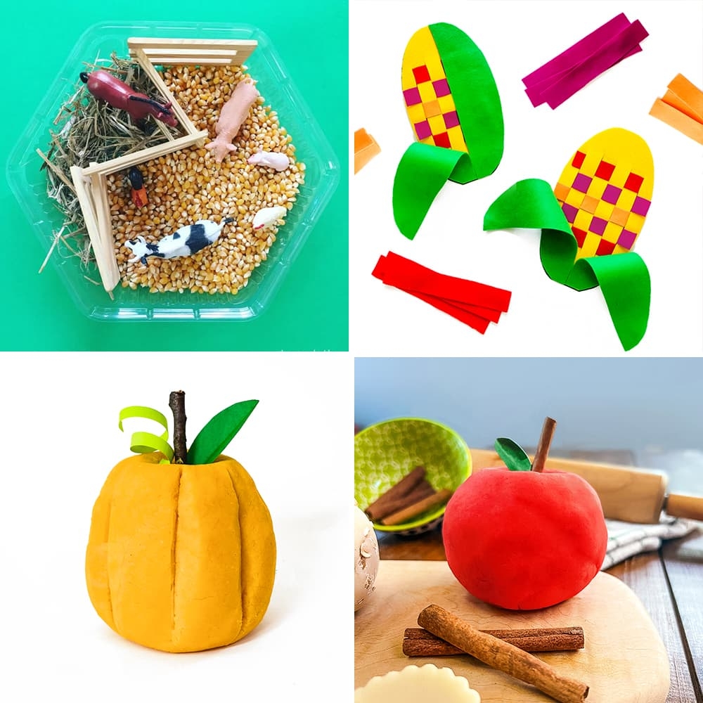 28 Harvest Crafts Art Projects And Play Ideas For Kids