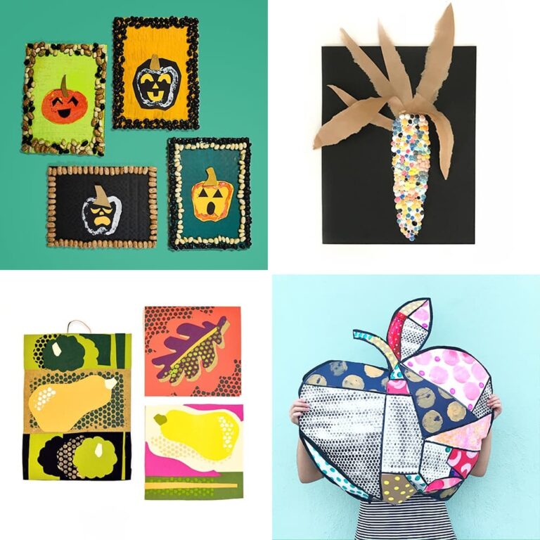 28 Harvest Crafts Art Projects And Play Ideas For Kids
