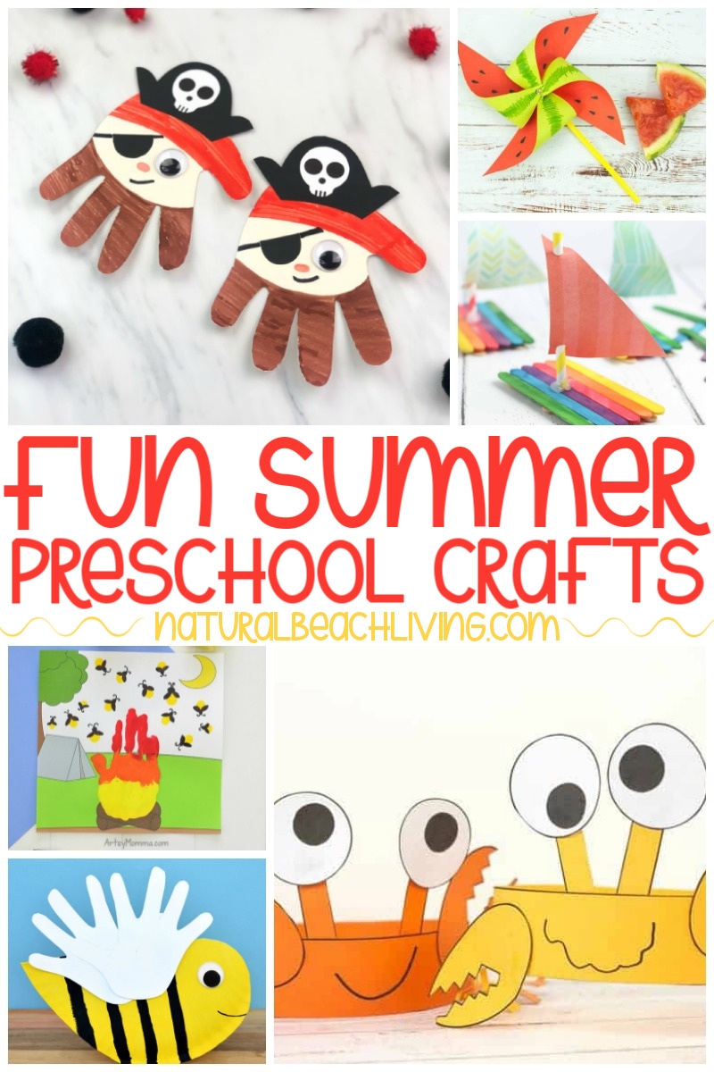 34 Summer Preschool Crafts Summer Art And Craft Activities Natural Beach Living 34 Summer Preschool Crafts Summer Art And Craft Activities Natural Beach Living