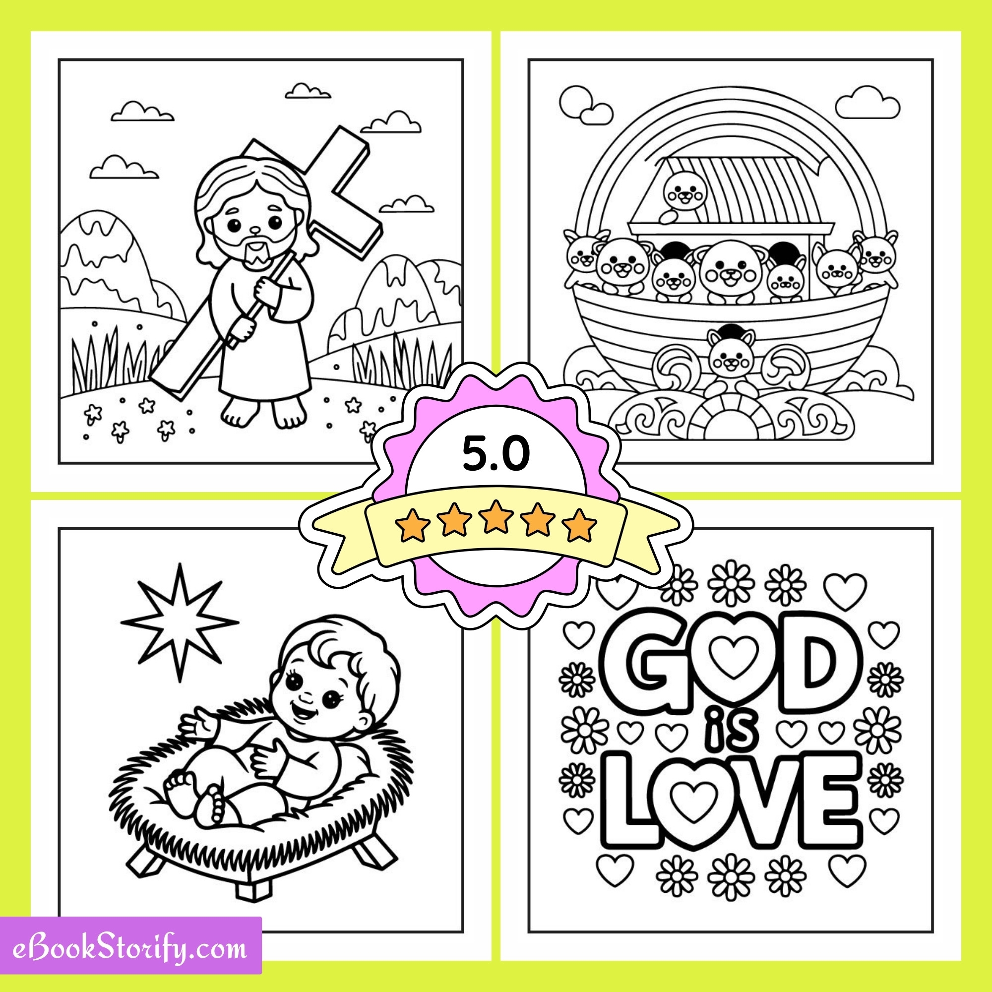 54 Bold Easy Bible Coloring Pages For Toddlers Baby Faith