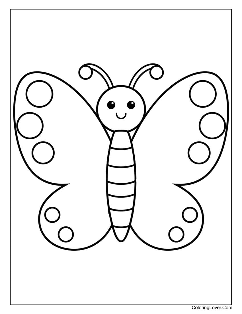54 Butterfly Coloring Pages Free Printables For All Ages 