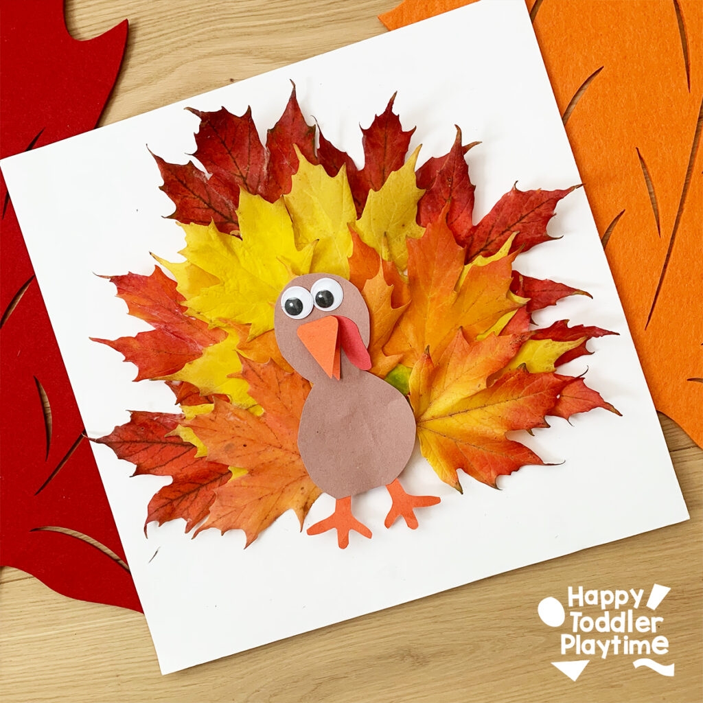 60 Easy Thanksgiving Crafts For Kids Happy Toddler Playtime