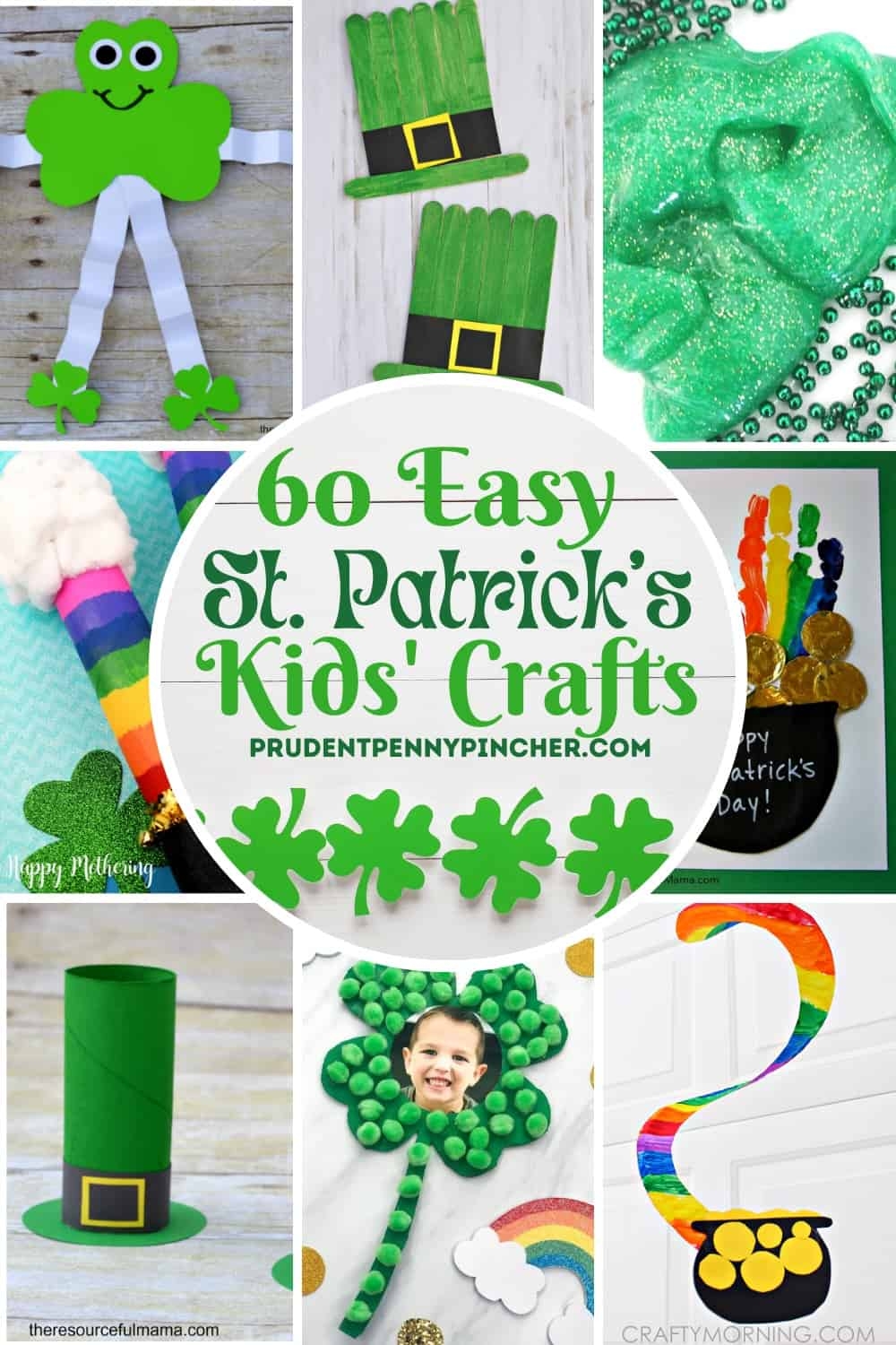 60 Fun And Easy St Patrick s Day Crafts For Kids Prudent Penny Pincher