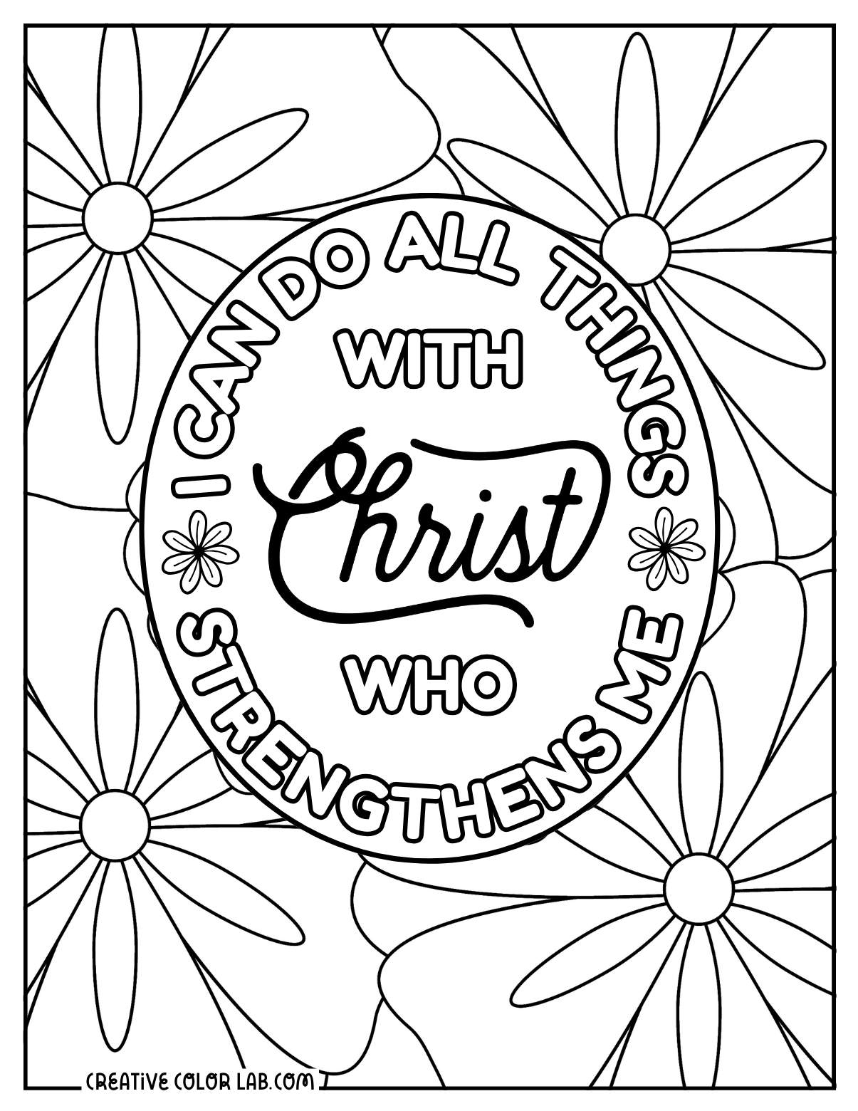 Free Christian Coloring Pages For Preschoolers