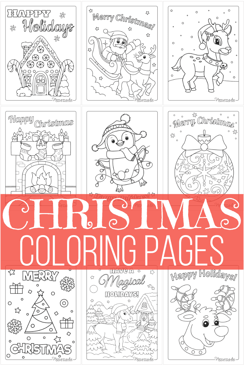 650 Free Christmas Coloring Pages For Kids U0026 Adults 650 Free Christmas Coloring Pages For Kids U0026 Adults