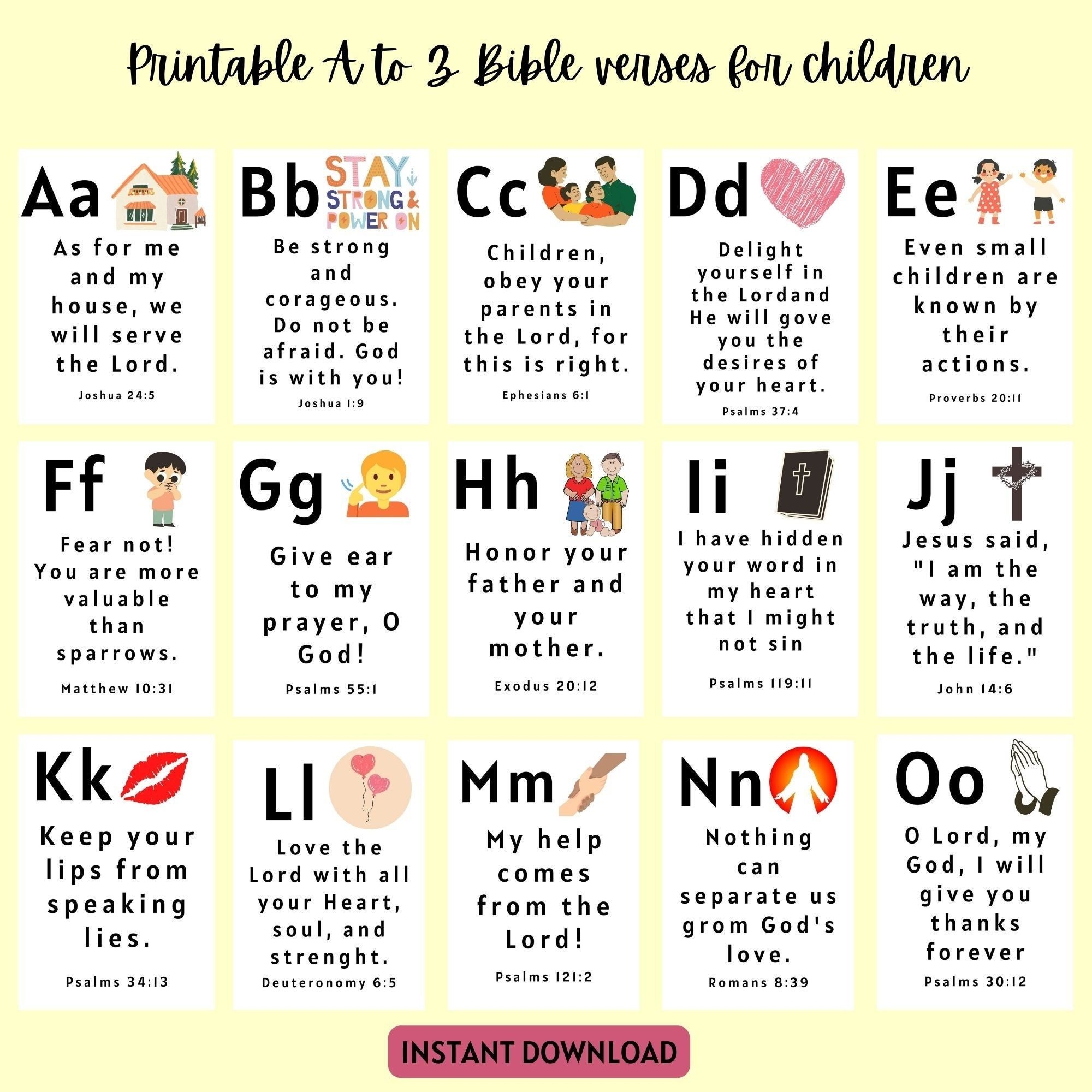 Abc Of The Bible For Preschool Pdf