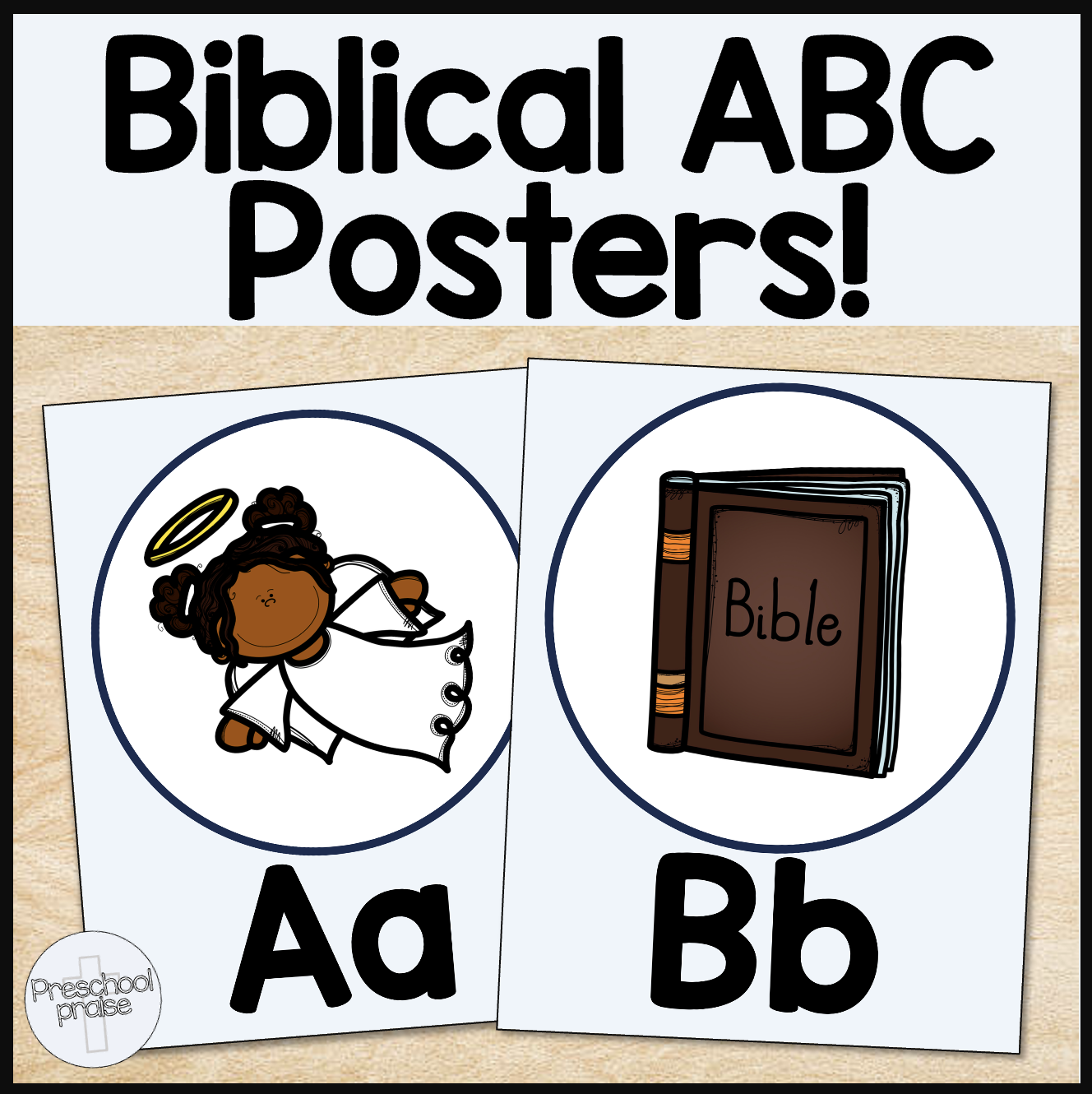 Christian Preschool Printables Bible Abc