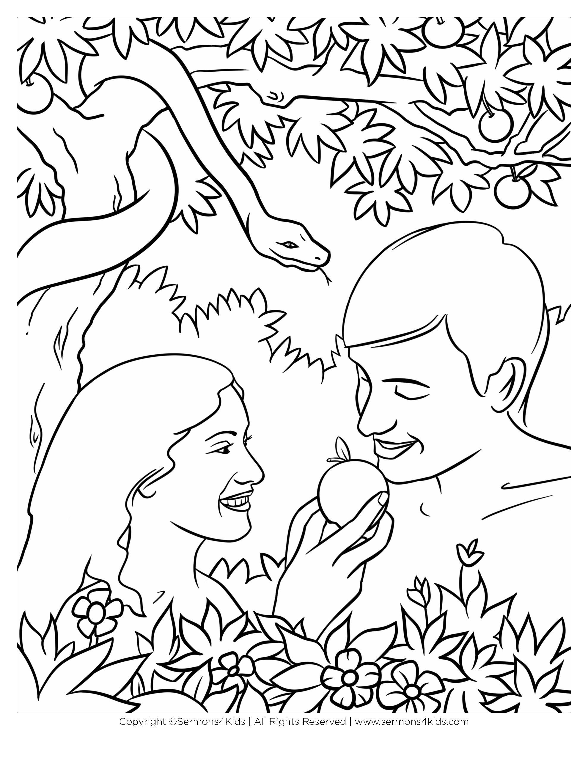 Adam And Eve Are Tempted Children s Sermons From Sermons4Kids 