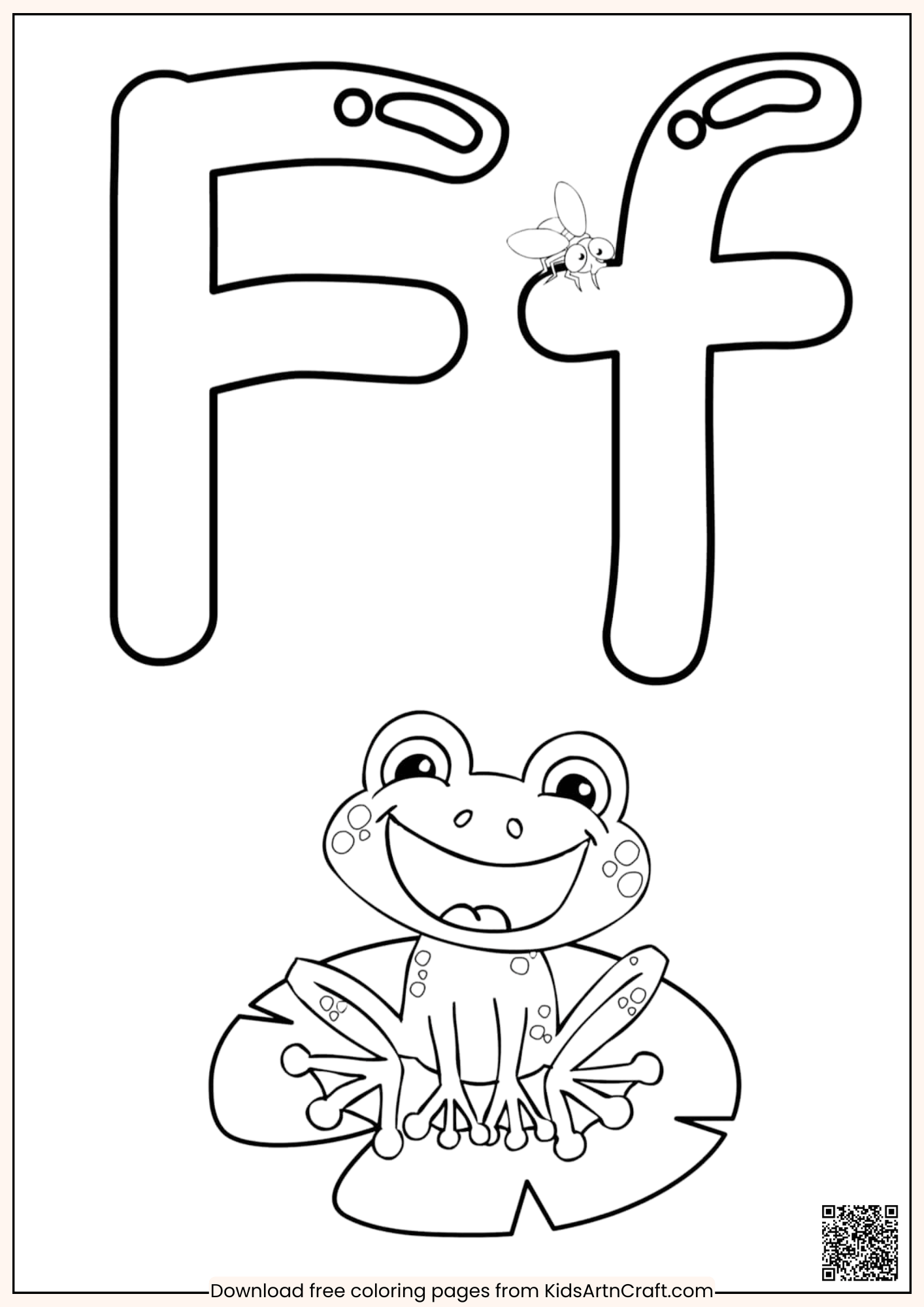 Alphabet Coloring Page Worksheets For Kids Kids Art U0026 Craft