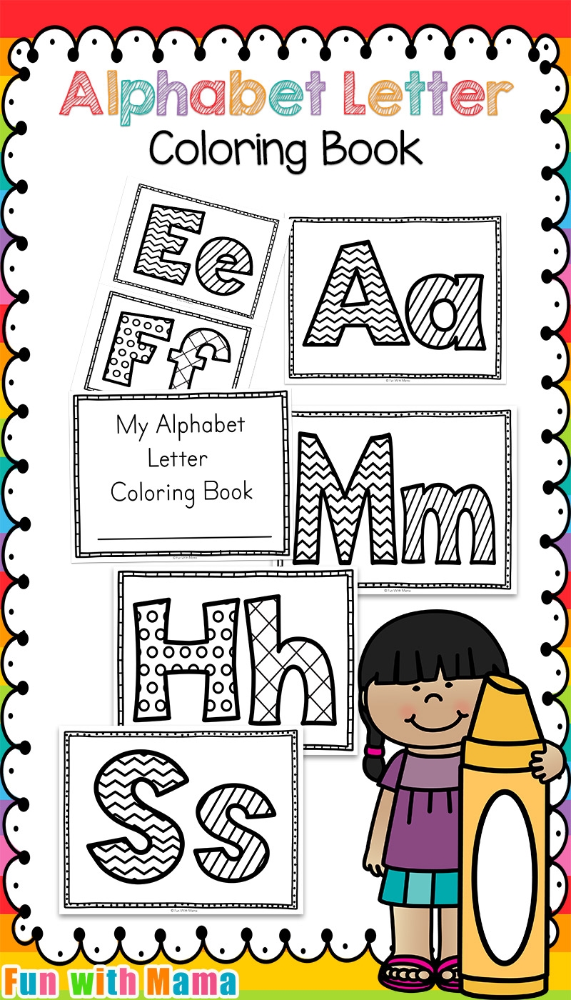 Alphabet Coloring Sheets For Preschoolers