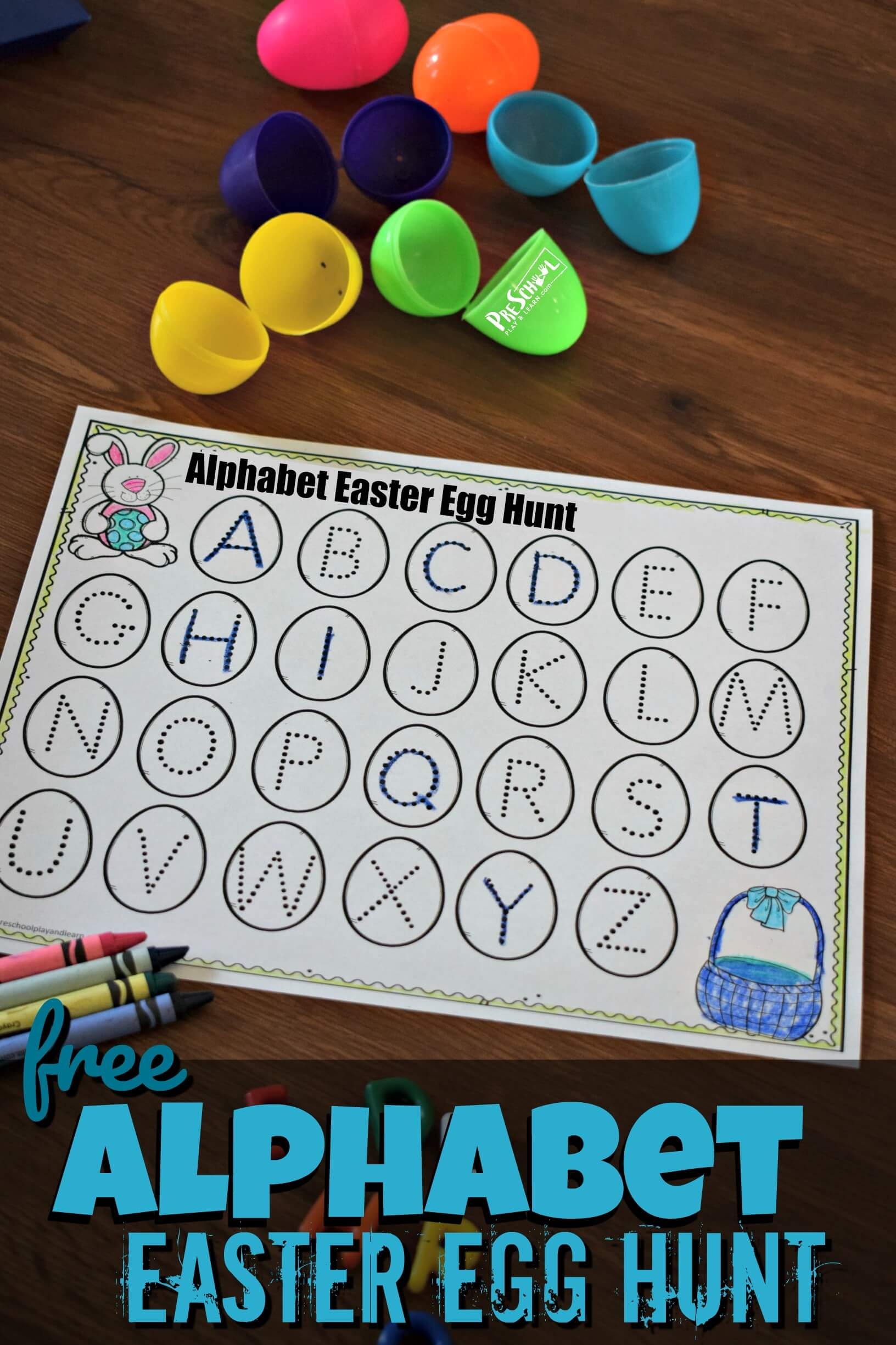 Easter Worksheet For Preschool