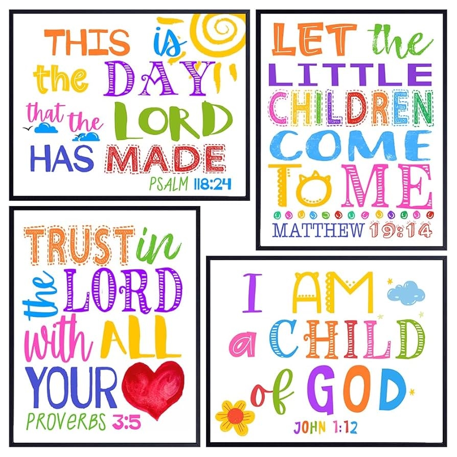 Amazon Bible Verse Kids Room Decor Baby Nursery Decor Christian Wall Art Toddler Boys Room Decoration Little Girls Bedroom Picture Religious Scripture Wall Poster 8x10 Spiritual Amazon Bible Verse Kids Room Decor Baby Nursery Decor Christian Wall Art Toddler Boys Room Decoration Little Girls Bedroom Picture Religious Scripture Wall Poster 8x10 Spiritual
