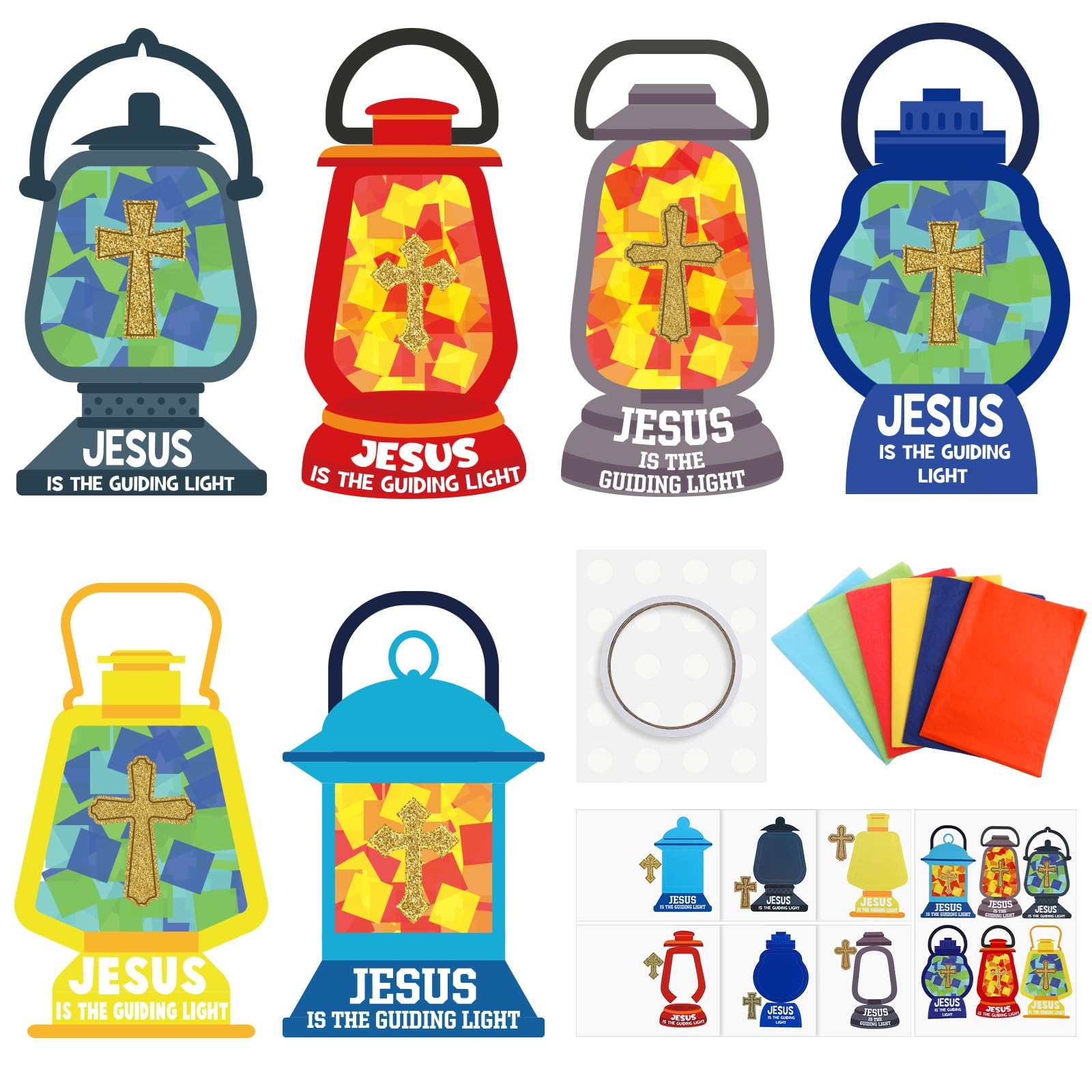 Amazon Blushtier 30 Sets Christian Sunday School Craft For 