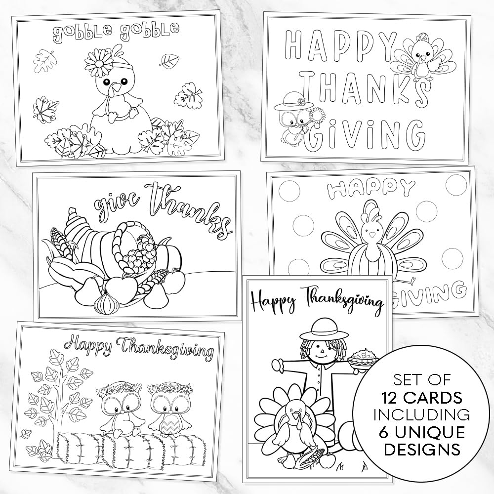 Thanksgiving Preschool Coloring