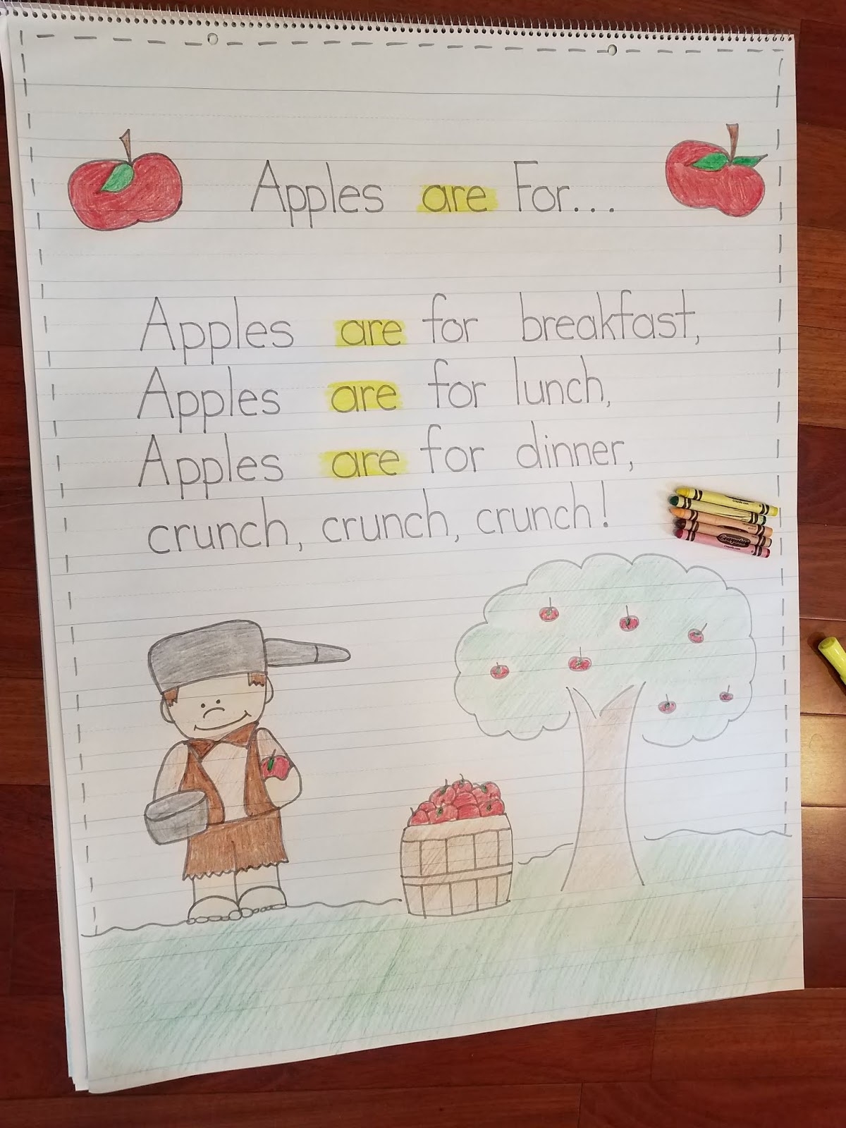 Apple Poem Preschool