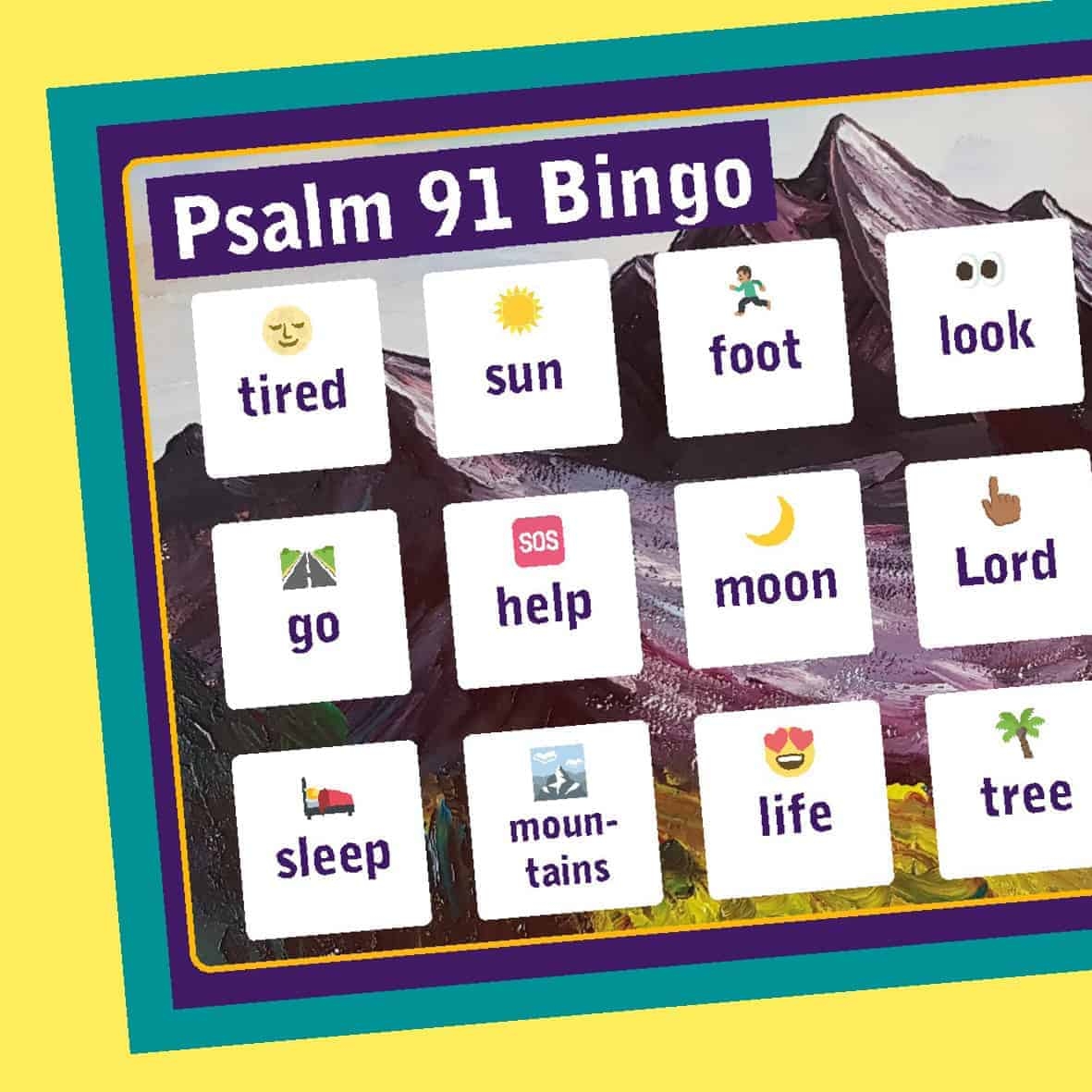 Free Printable Bible Bingo For Preschoolers Free Printable Bible Bingo For Preschoolers