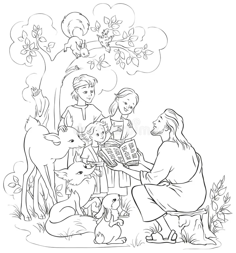 Bible Coloring Stock Illustrations 1 156 Bible Coloring Stock Illustrations Vectors U0026 Clipart Dreamstime