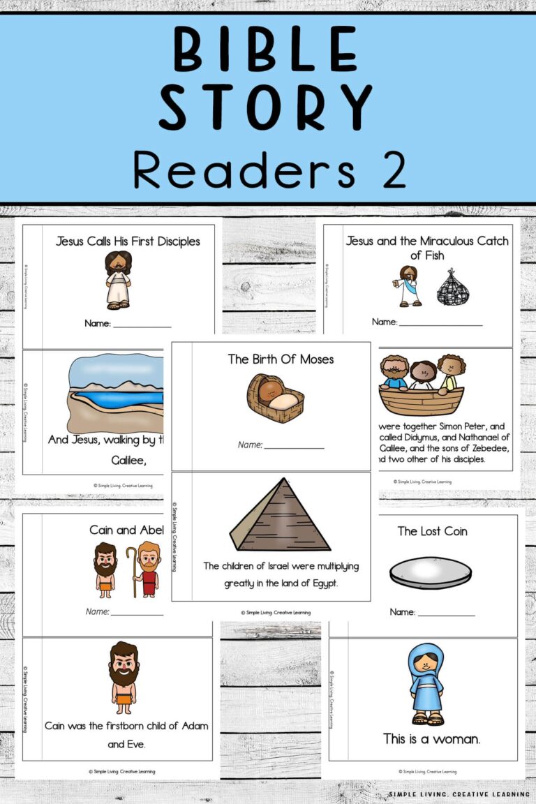 Bible Story Readers 2 Simple Living Creative Learning