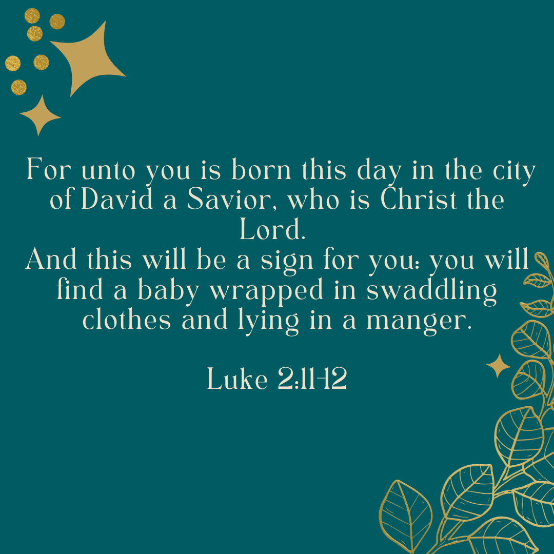 Bible Verses About Christmas For Preschoolers