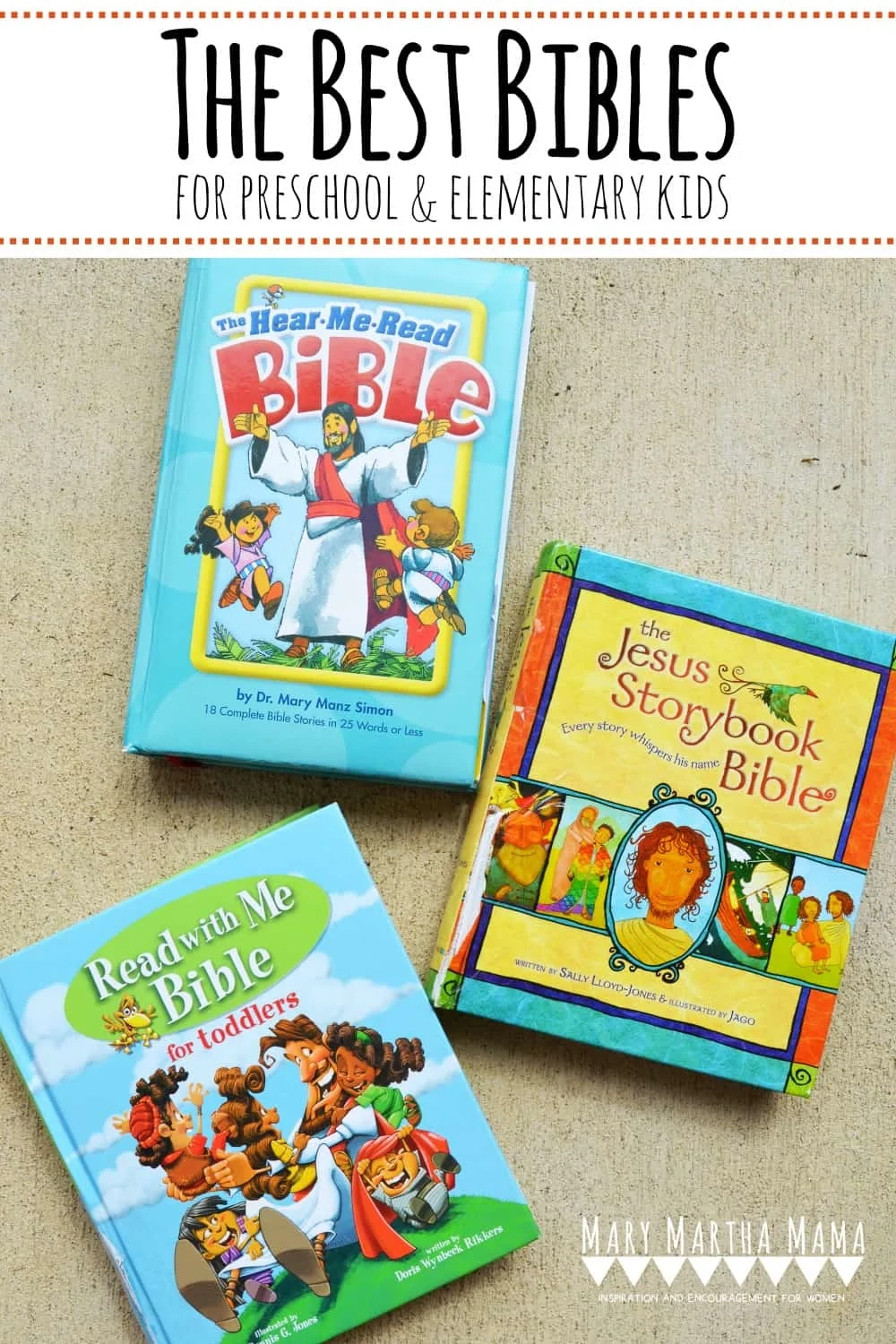 Bibles For Preschoolers U0026 Elementary Kids Our Faves Mary Martha 