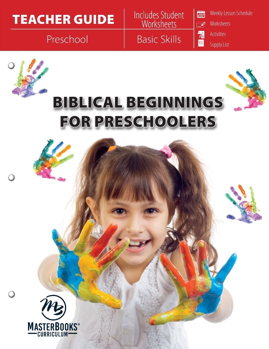 Biblical Beginnings For Preschoolers Teacher Guide Homeschool Curriculum Preschool Pre K Level K