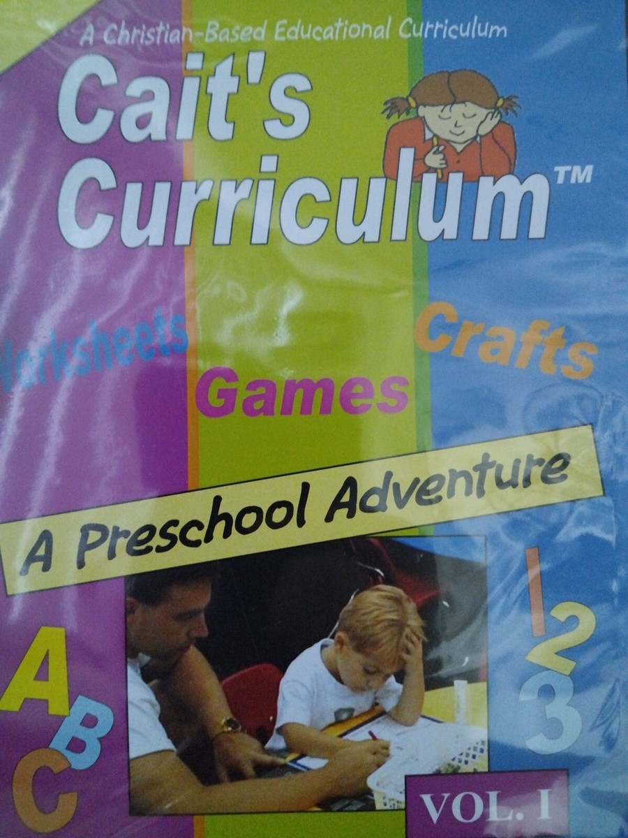 Cait s Curriculum A Preschool Adventure Volume 1 A Christian Curriculum EBay