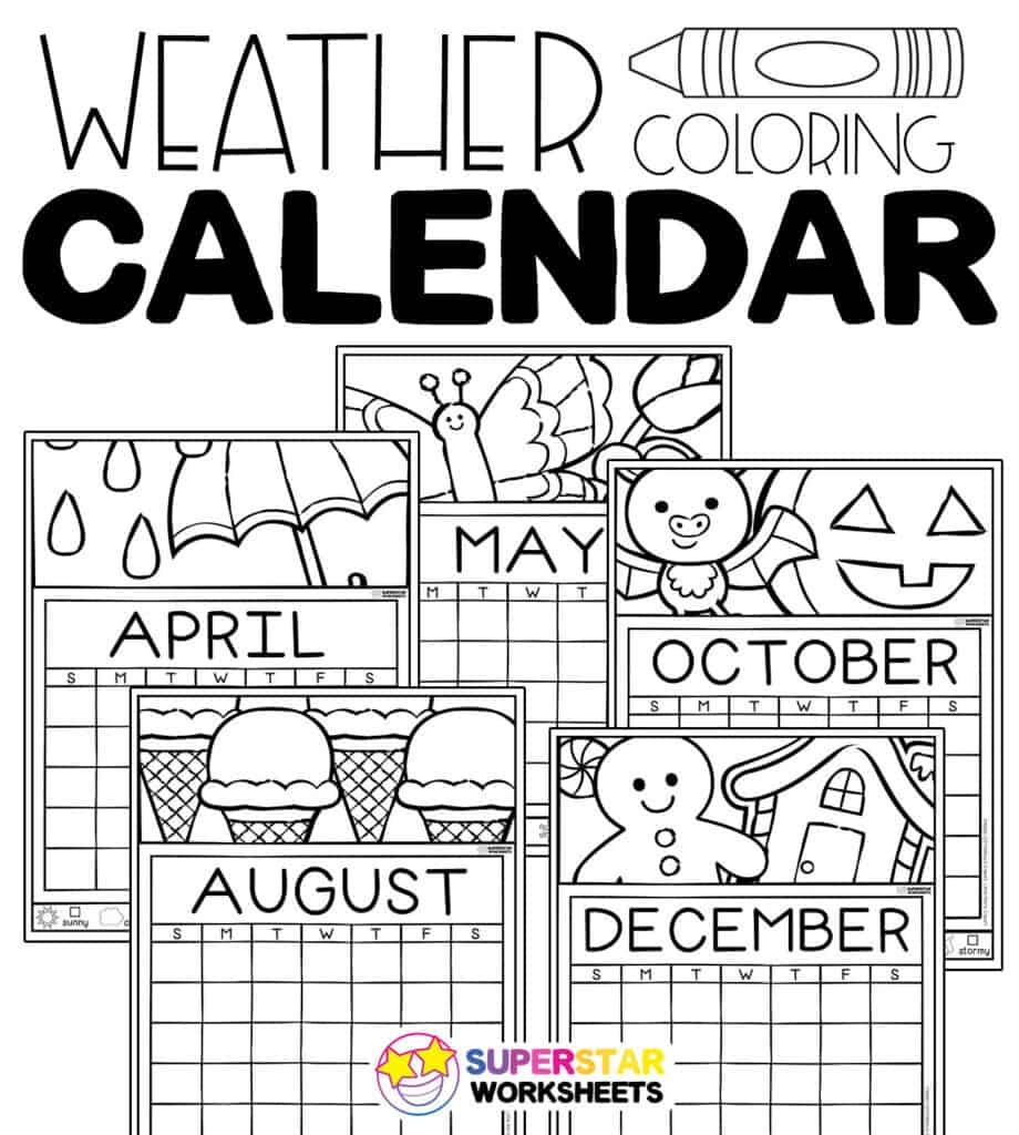 Calendar Preschool Printables