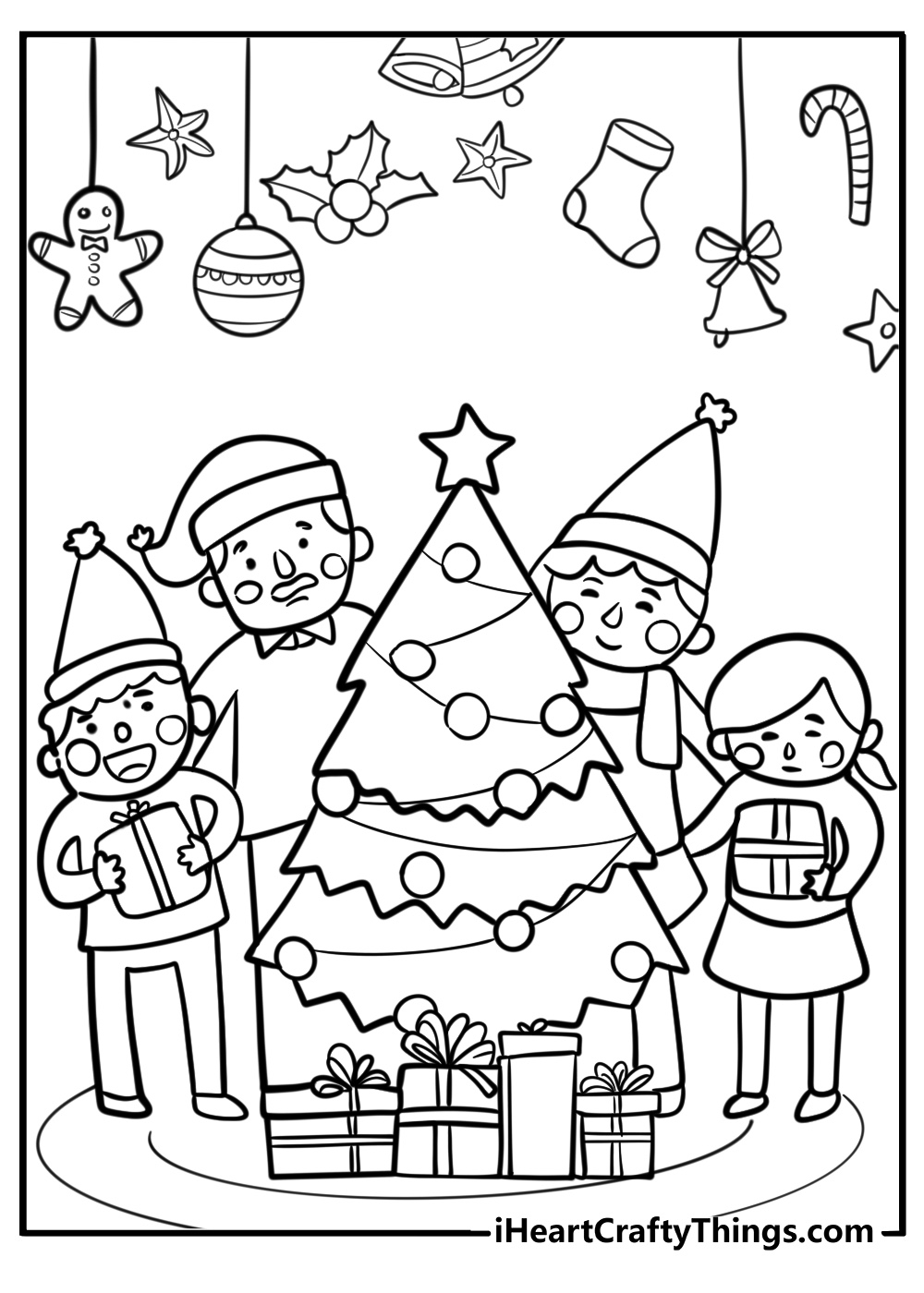 Christmas Coloring Pages 700 Free Holiday Printable Sheets