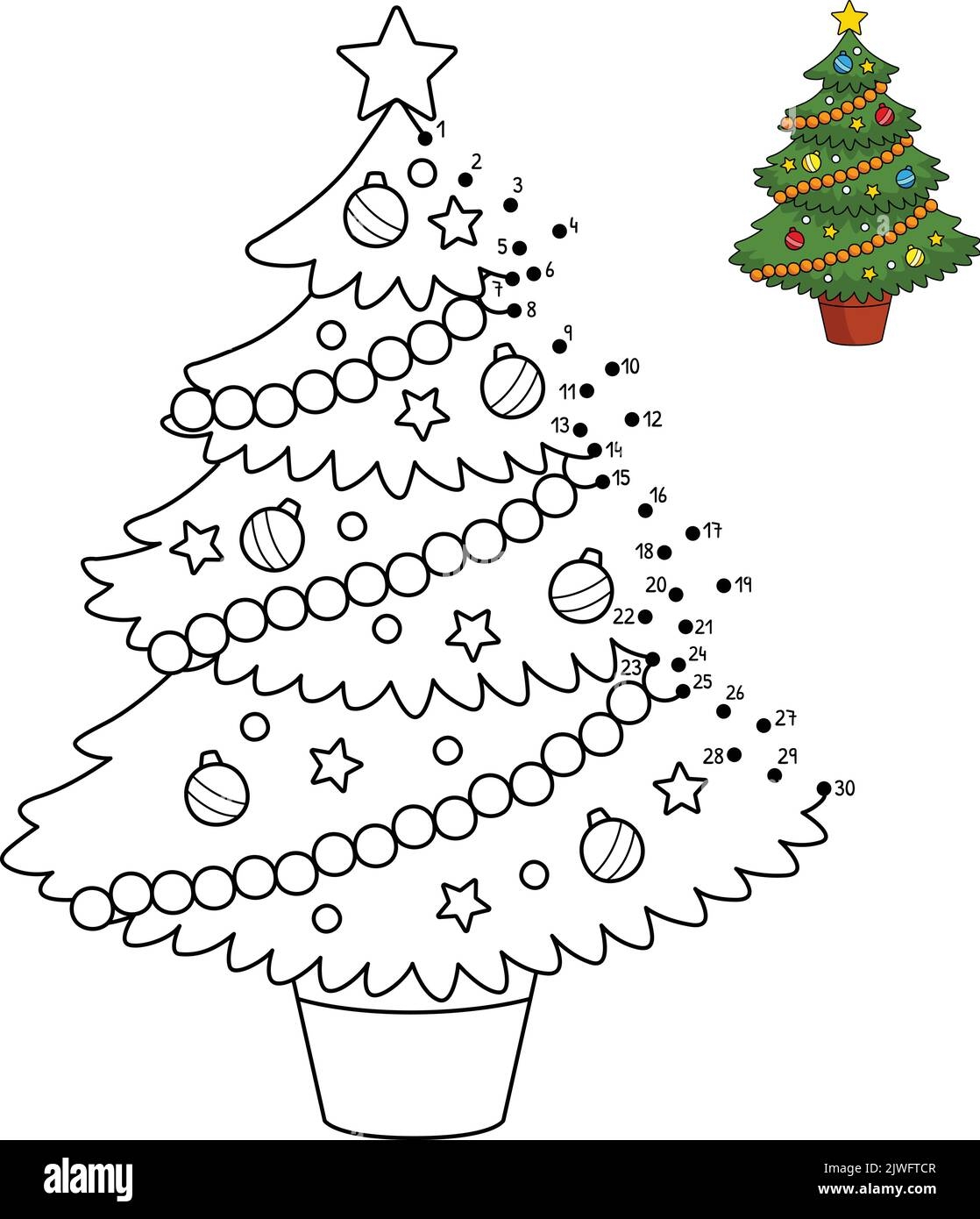 Christmas Coloring For Preschool