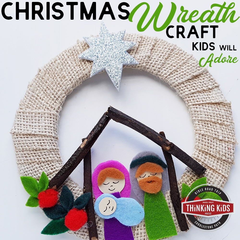 Christmas Wreath Craft For Kids To Make Thinking Kids
