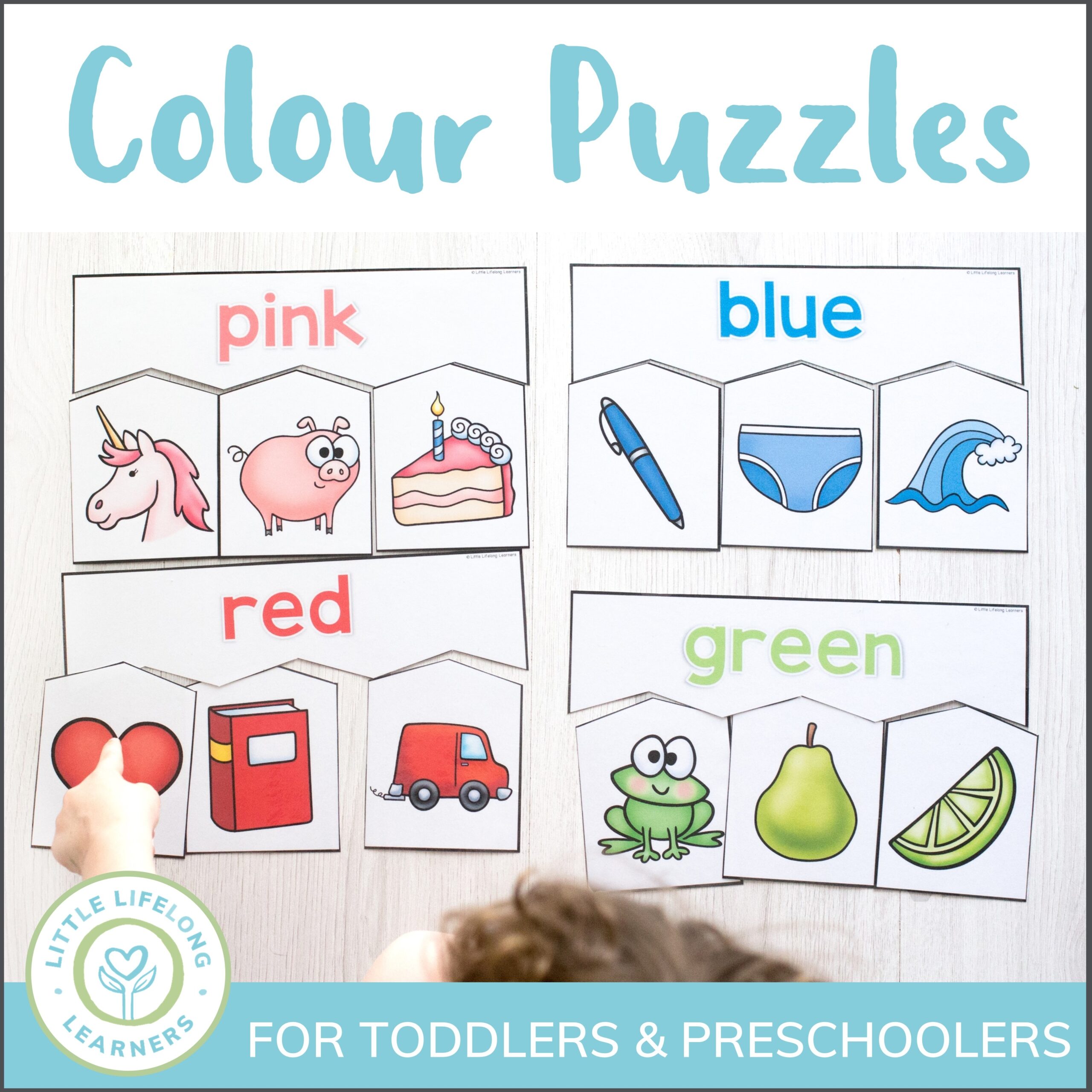 Colour Puzzles For Toddlers And Preschoolers