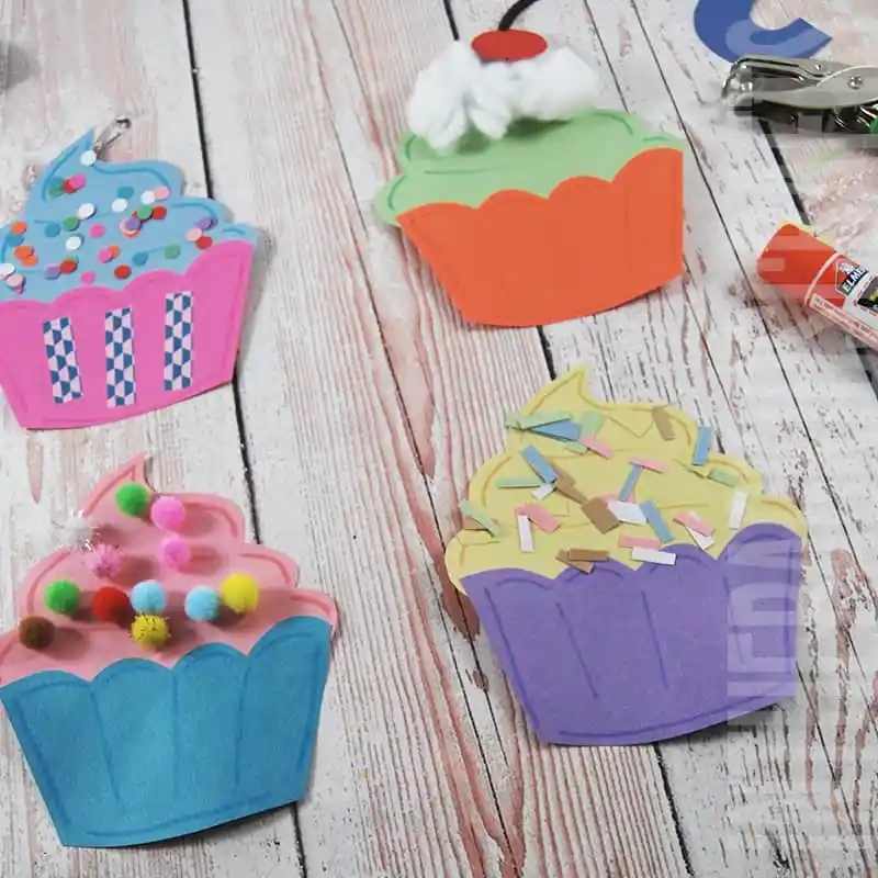 Cupcake Craft In The Bag Kids Crafts