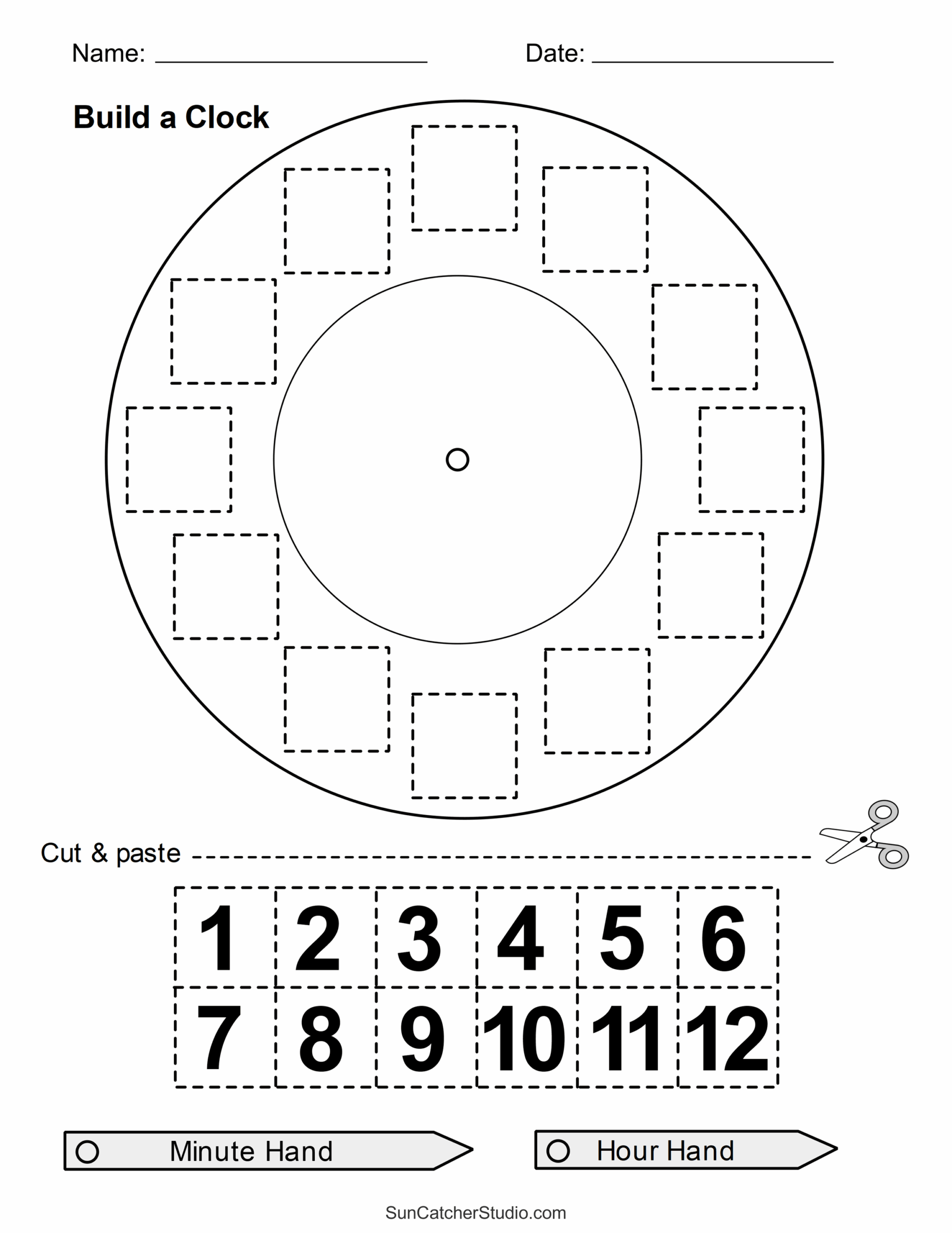 Free Printable Preschool Activity Sheets