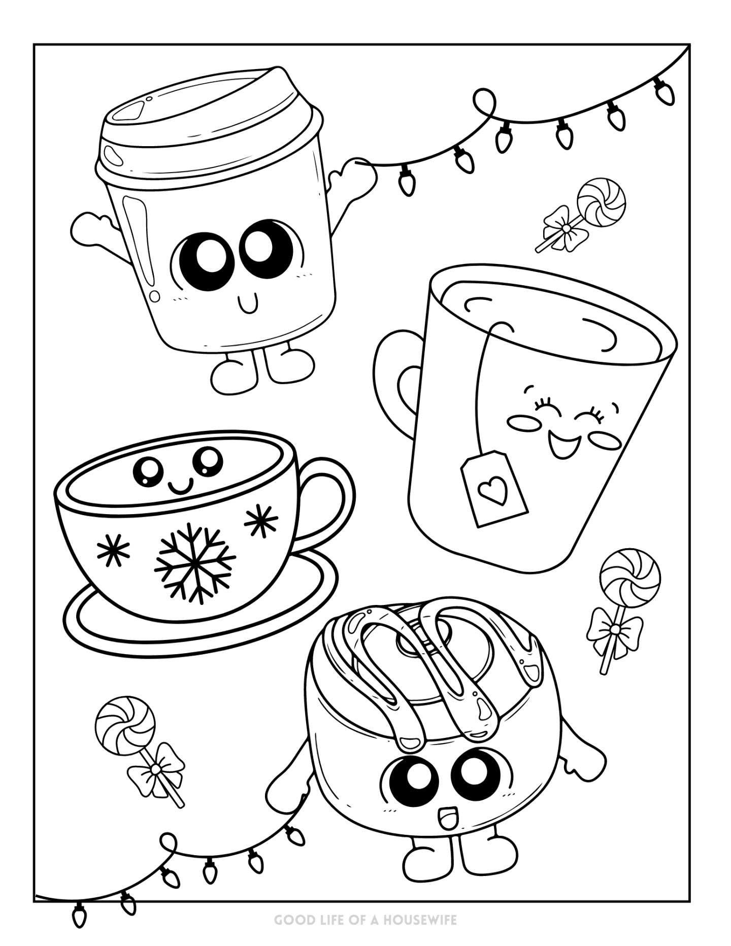 Cute Christmas Coloring Pages Free Printable Kids Will Love Good Life Of A Housewife Cute Christmas Coloring Pages Free Printable Kids Will Love Good Life Of A Housewife