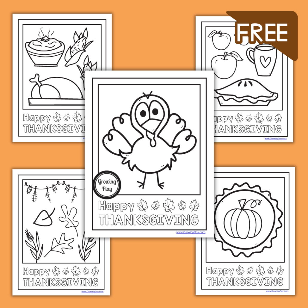 Free Printable Thanksgiving Coloring Pages For Preschoolers