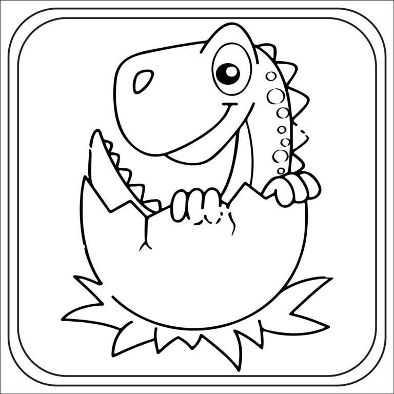 Dinosaur Coloring Pages Preschool Kindergarten First Grade 