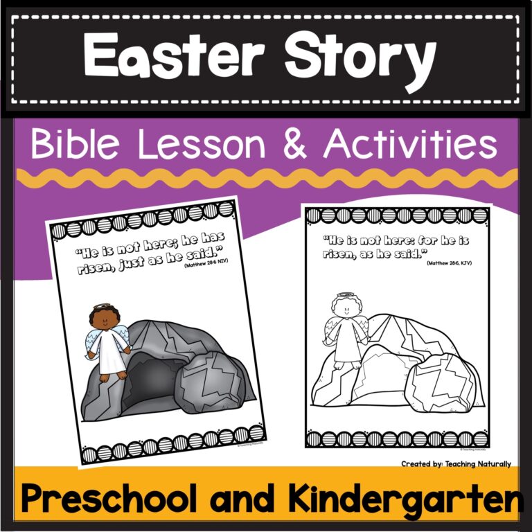 Easter Bible Lesson And Activities For Preschool U0026 Kindergarten Made By Teachers