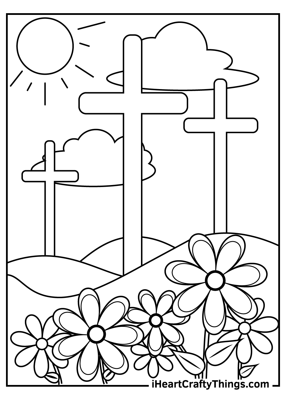 Easter Coloring Pages 36 Free Printable PDF Sheets For Kids