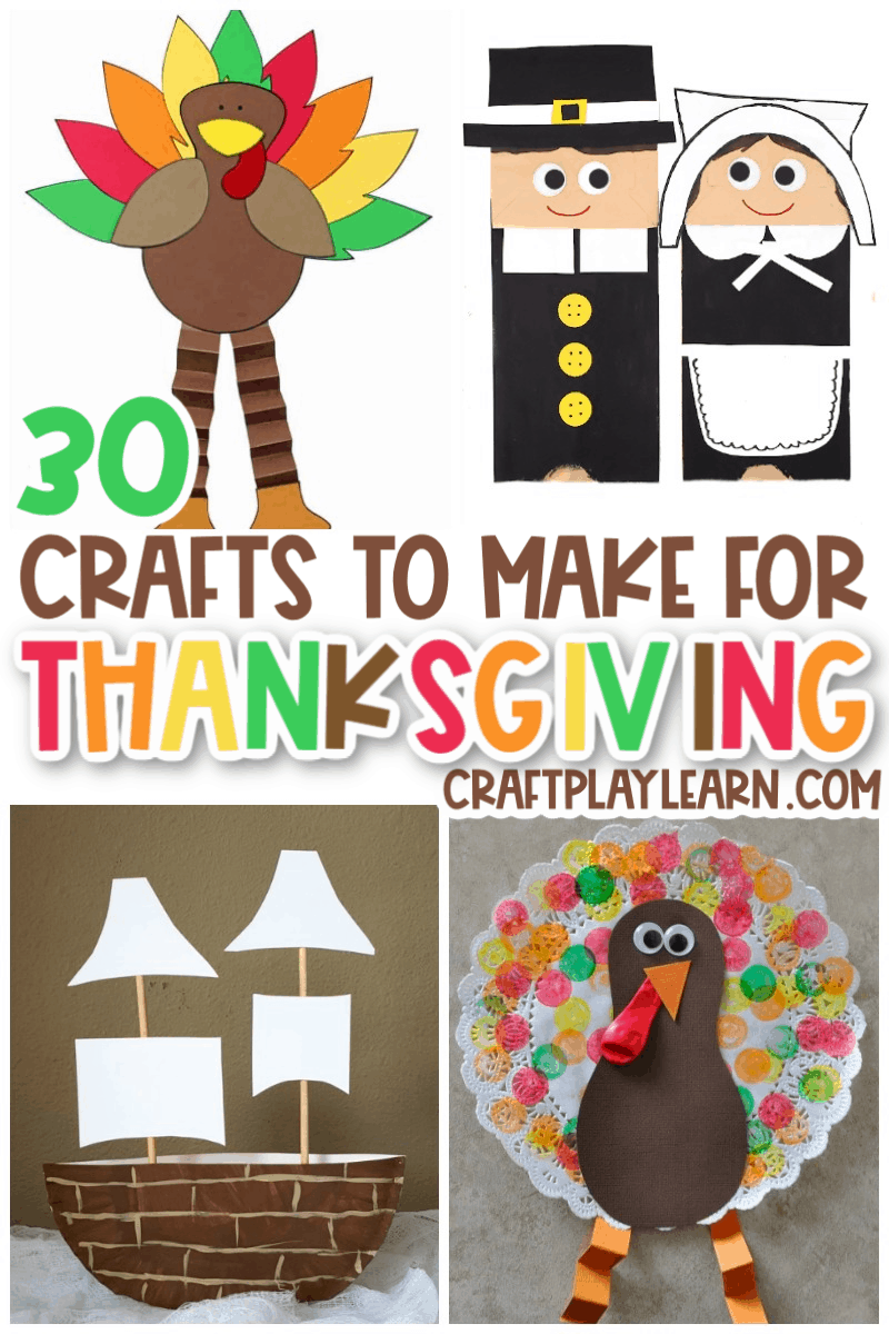 Thanksgiving Crafts For Preschoolers Printable