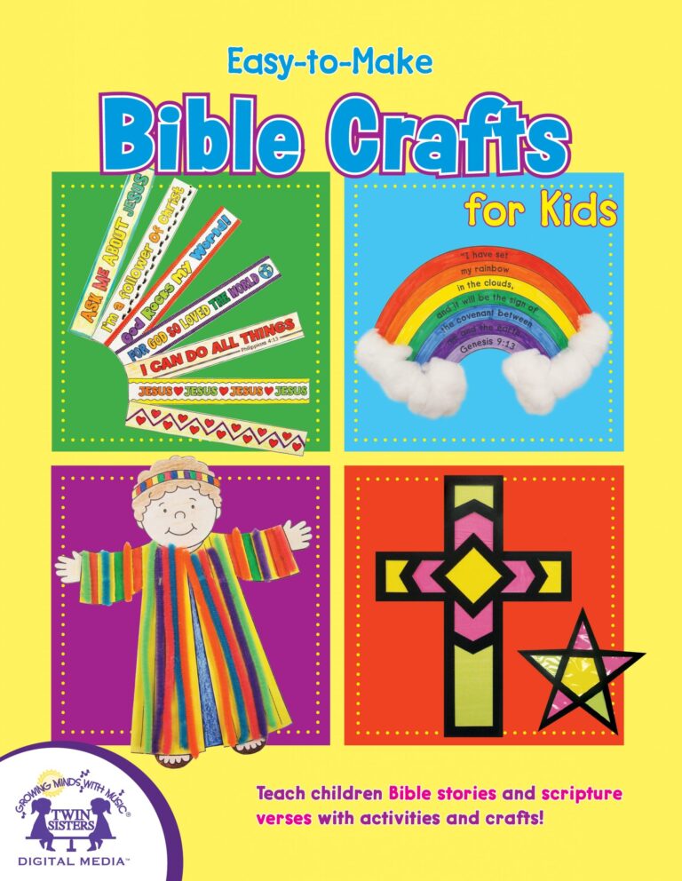 Easy To Make Bible Crafts For Kids Activity Book Book 
