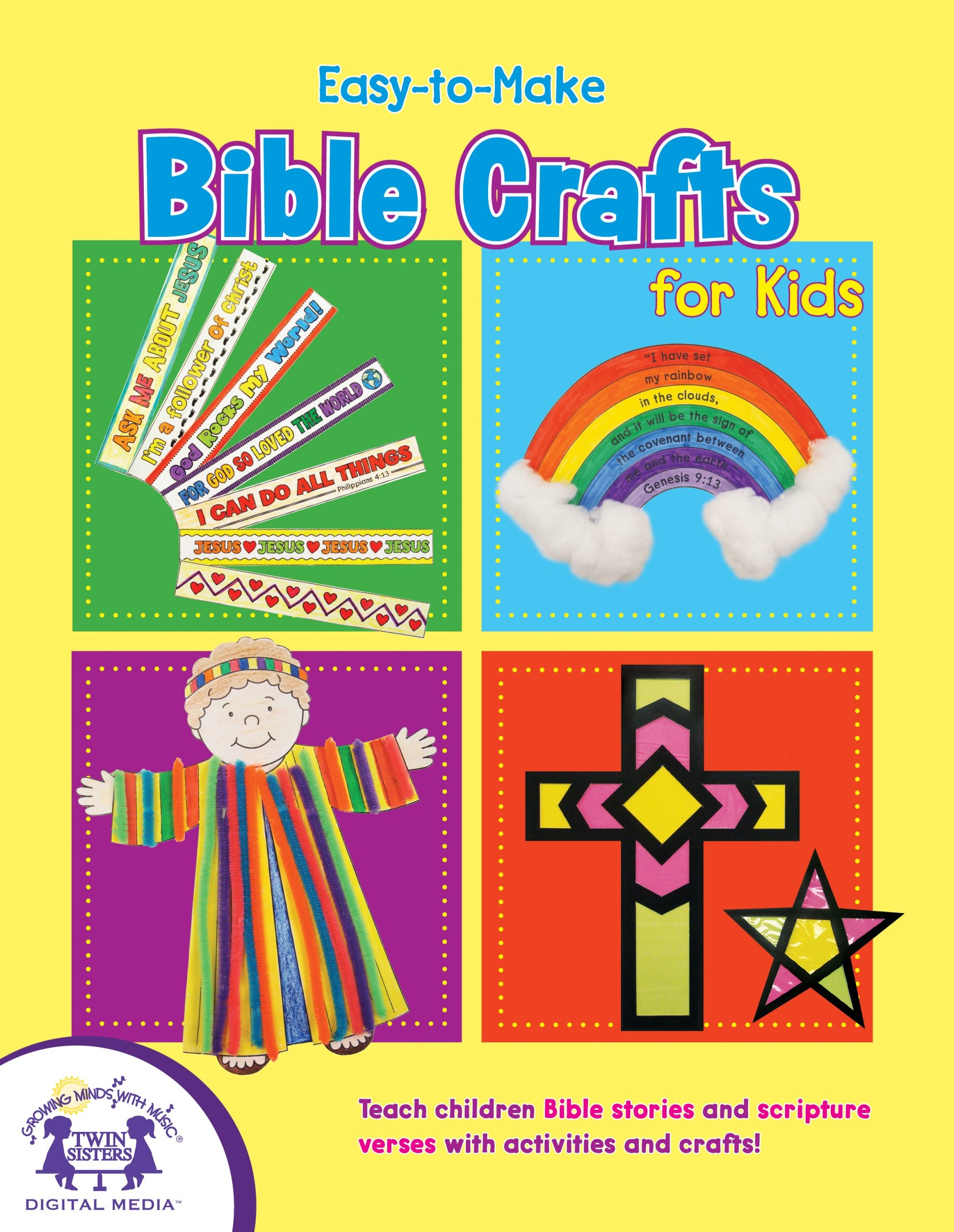Easy To Make Bible Crafts For Kids Activity Book Book 