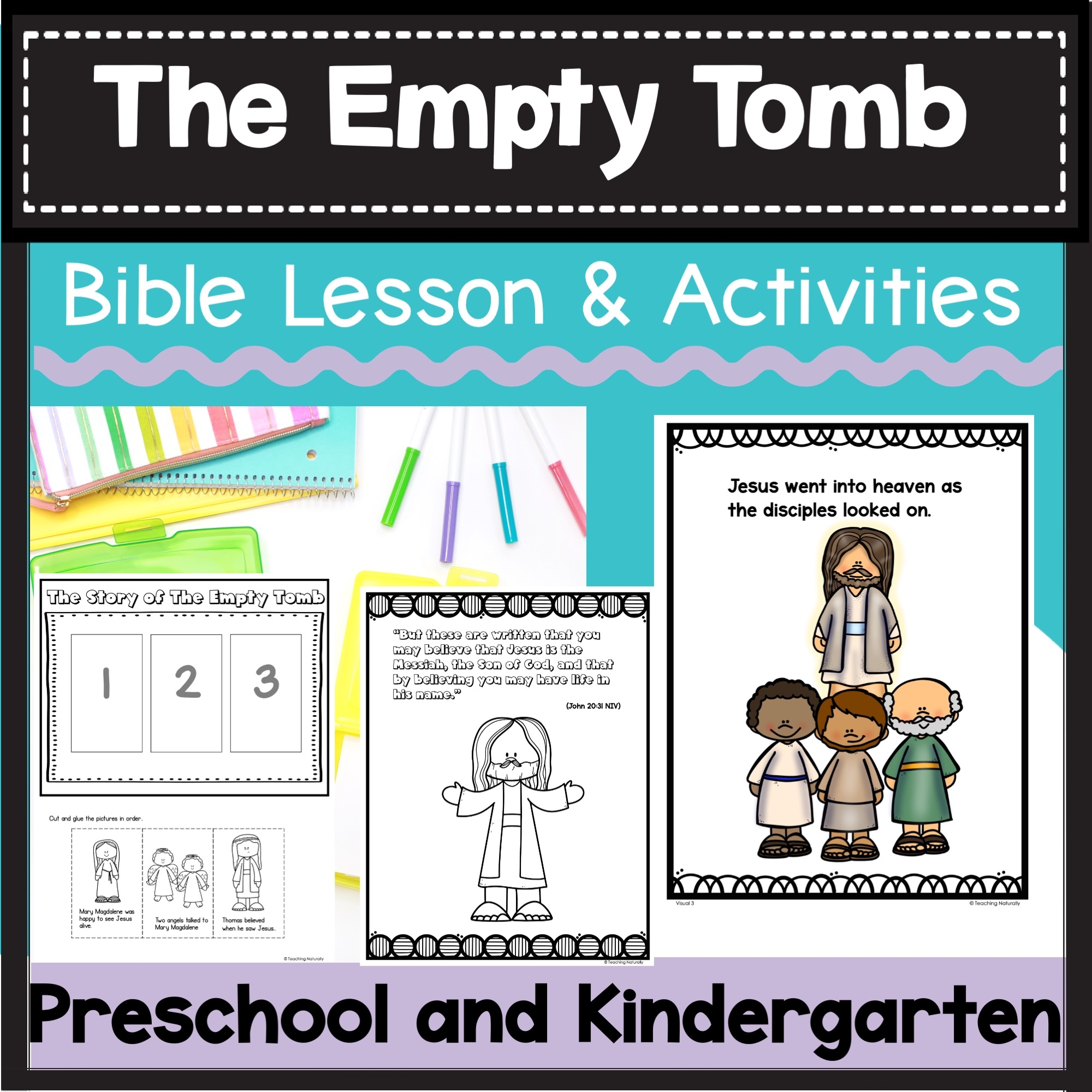 Empty Tomb Easter Bible Lesson For Preschool U0026 Kindergarten Made By Teachers